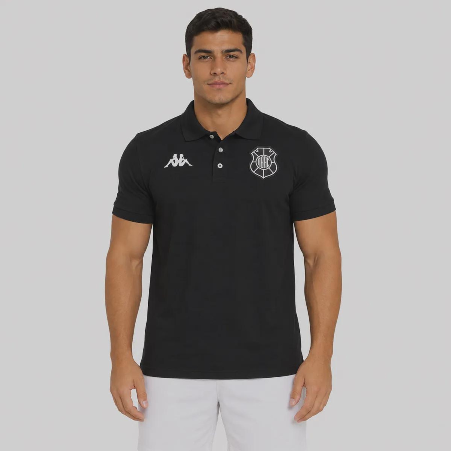 Camisa Polo Kappa Piquet Rio Branco 2026 Masculina - Foto 1