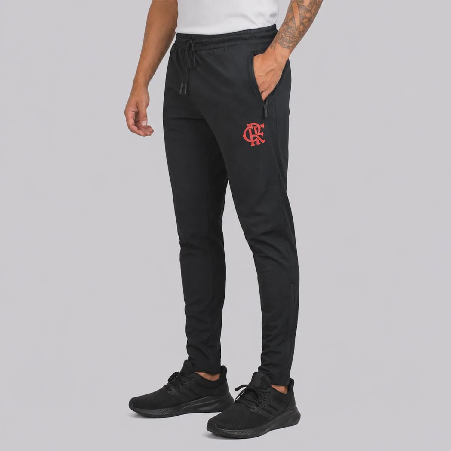 Calça do Flamengo Poliamida com Zíper Masculina - Foto 2