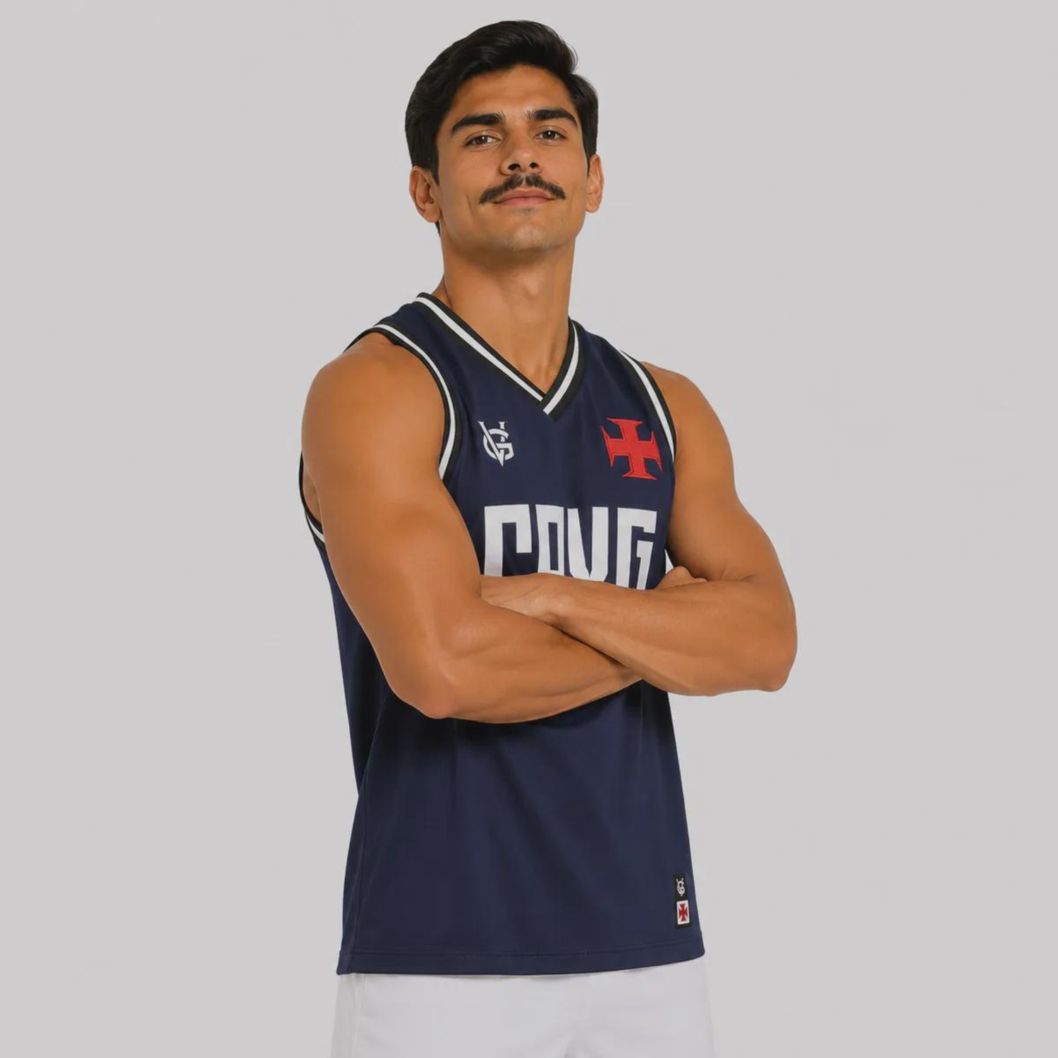 Camiseta Regata do Vasco da Gama CRVG Masculina - Foto 2