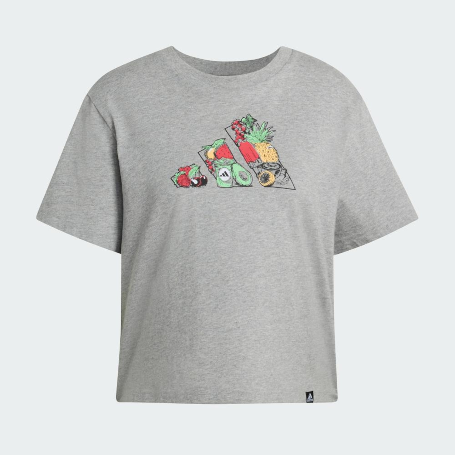 Camiseta adidas Estampa Food Treino Feminina - Foto 2