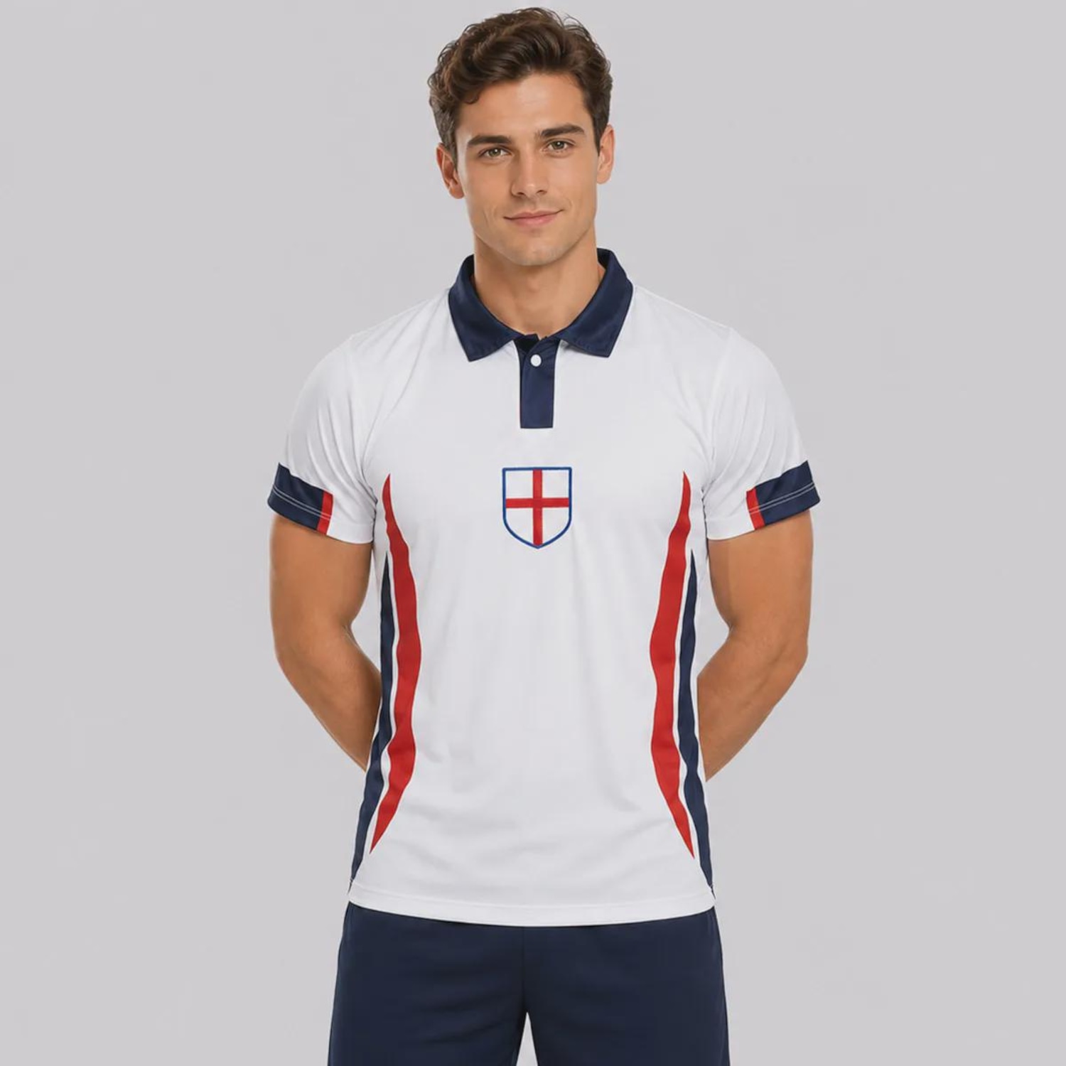 Camisa Inglaterra Retrô 1998 Dry Masculina - Foto 1