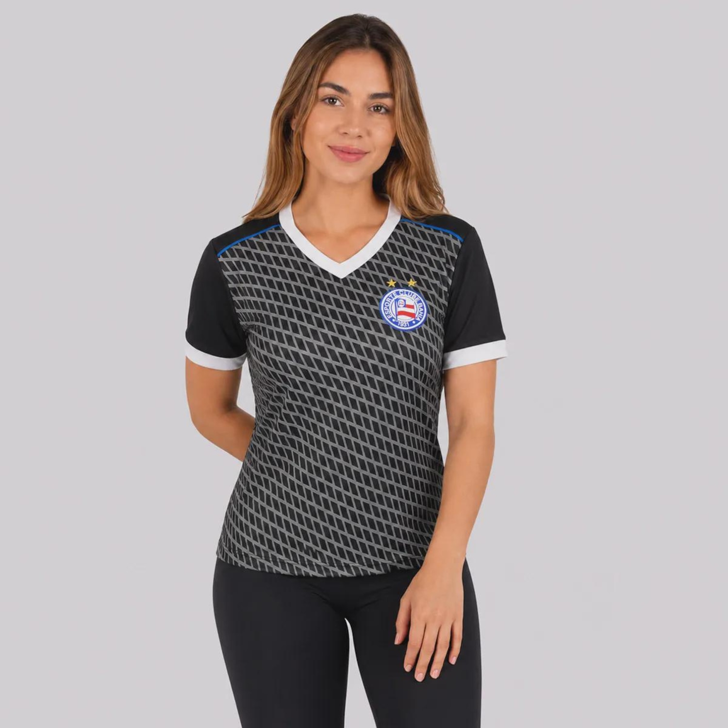 Camisa do Bahia Black Feminina - Foto 1