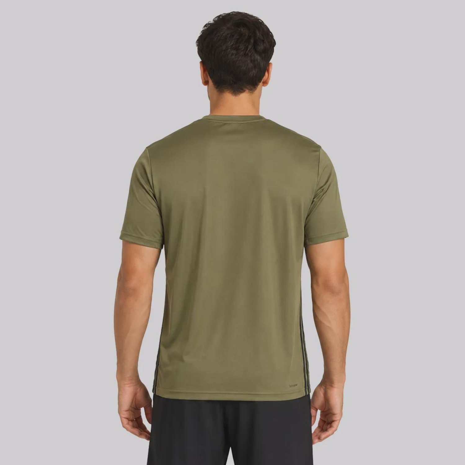 Camiseta Adidas We Base 3 Stripes Masculina - Foto 4