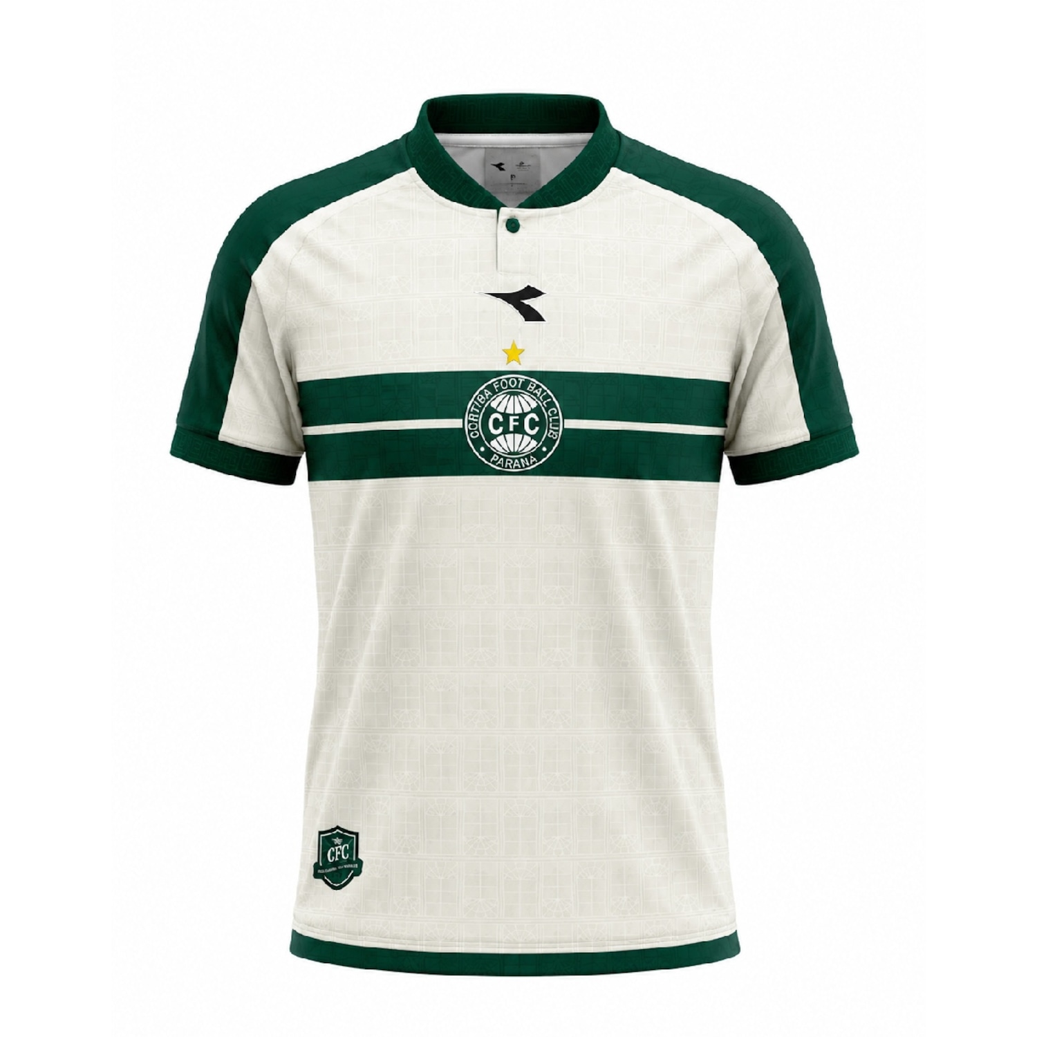 Camisa do Coritiba I 26/27 Torcedor Diadora Masculina - Foto 1