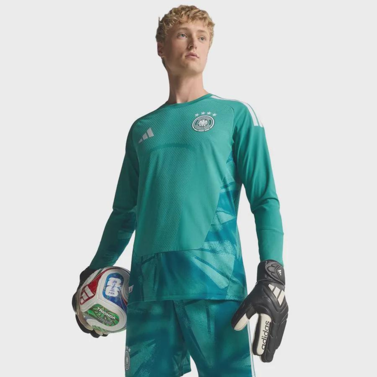 Camisa Alemanha I 26/27 adidas Goleiro Masculina - Foto 1