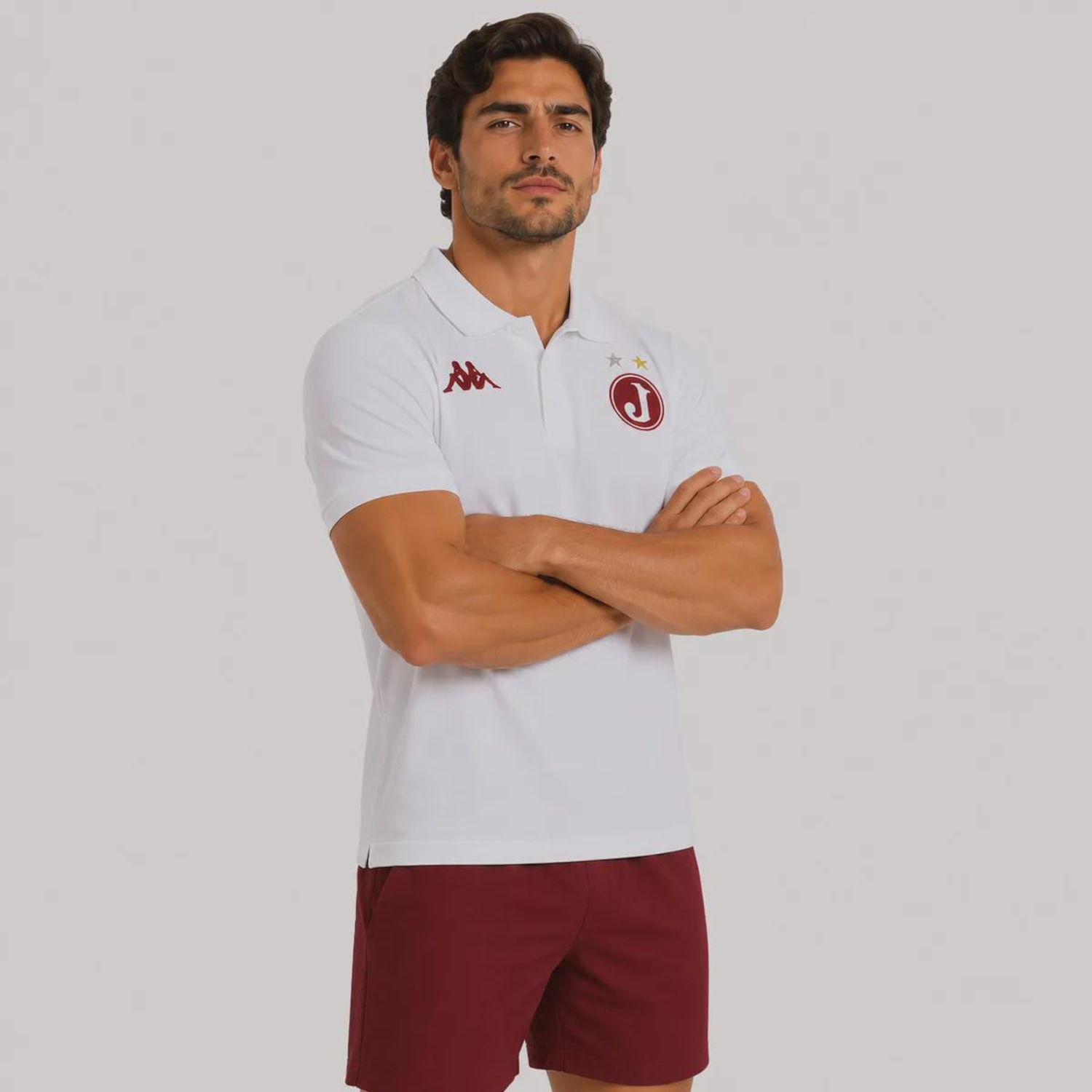 Camisa Polo Kappa Juventus da Mooca Piquet 2026 Masculina - Foto 2