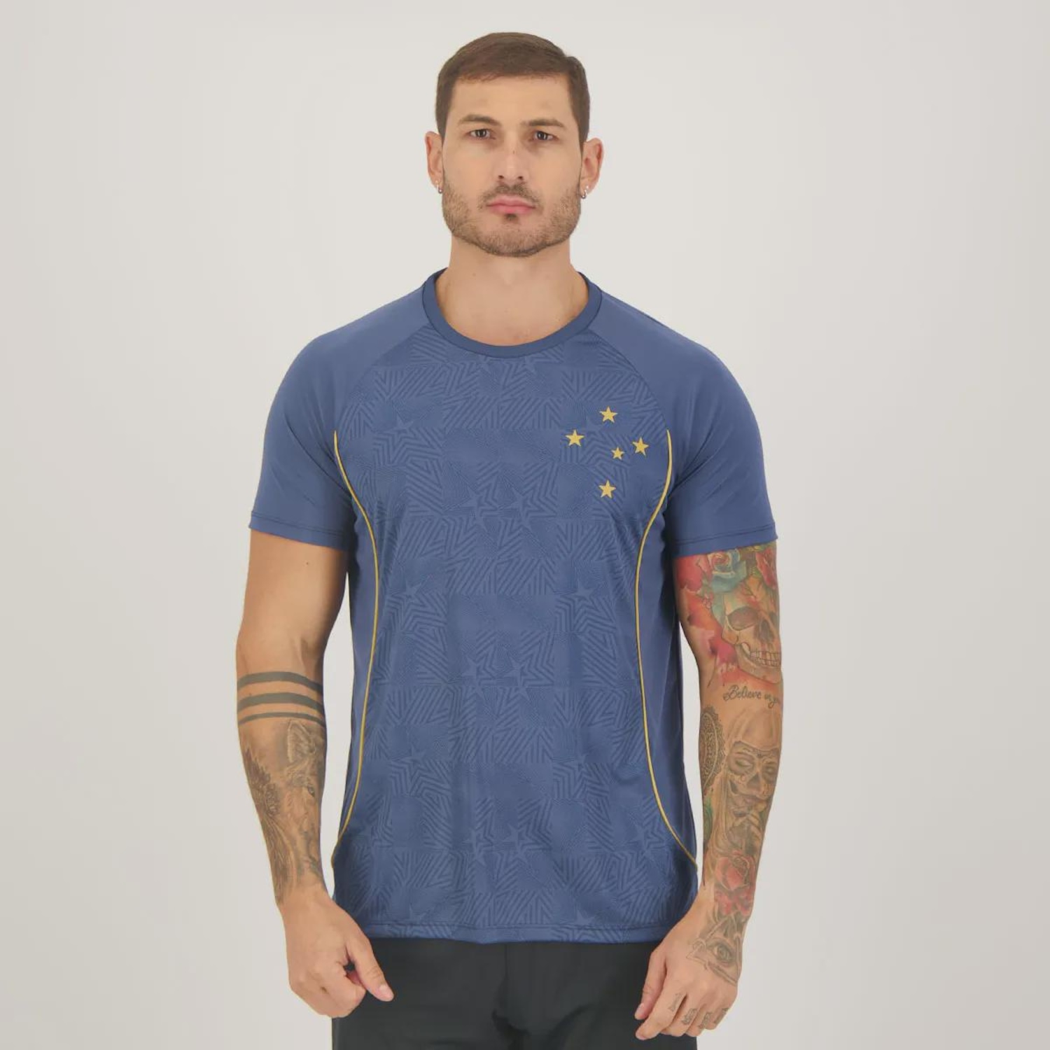 Camisa do Cruzeiro Affix 19 Kaio Jorge Masculina - Foto 2