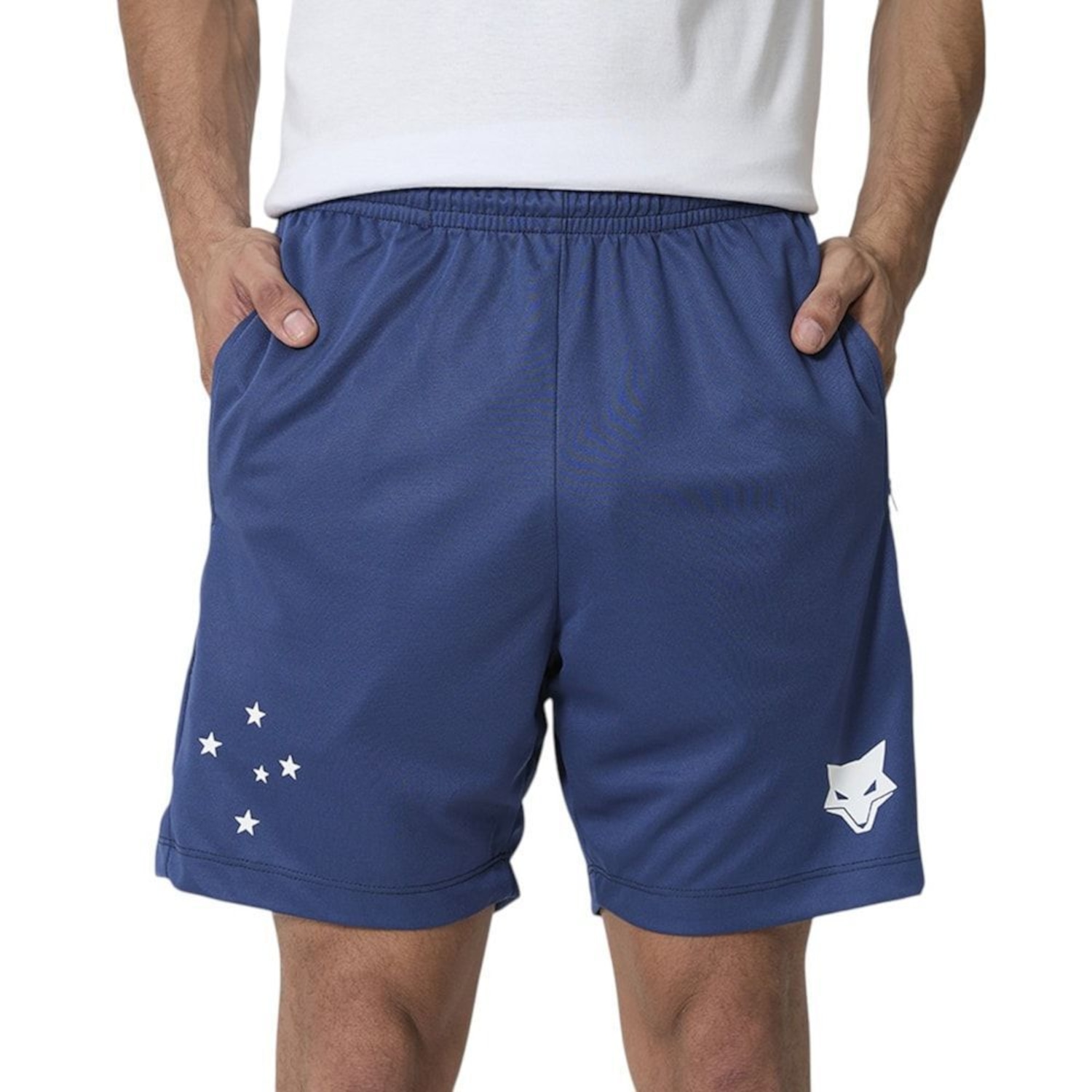 Bermuda Cruzeiro Tecer Braziline Masculina - Foto 1