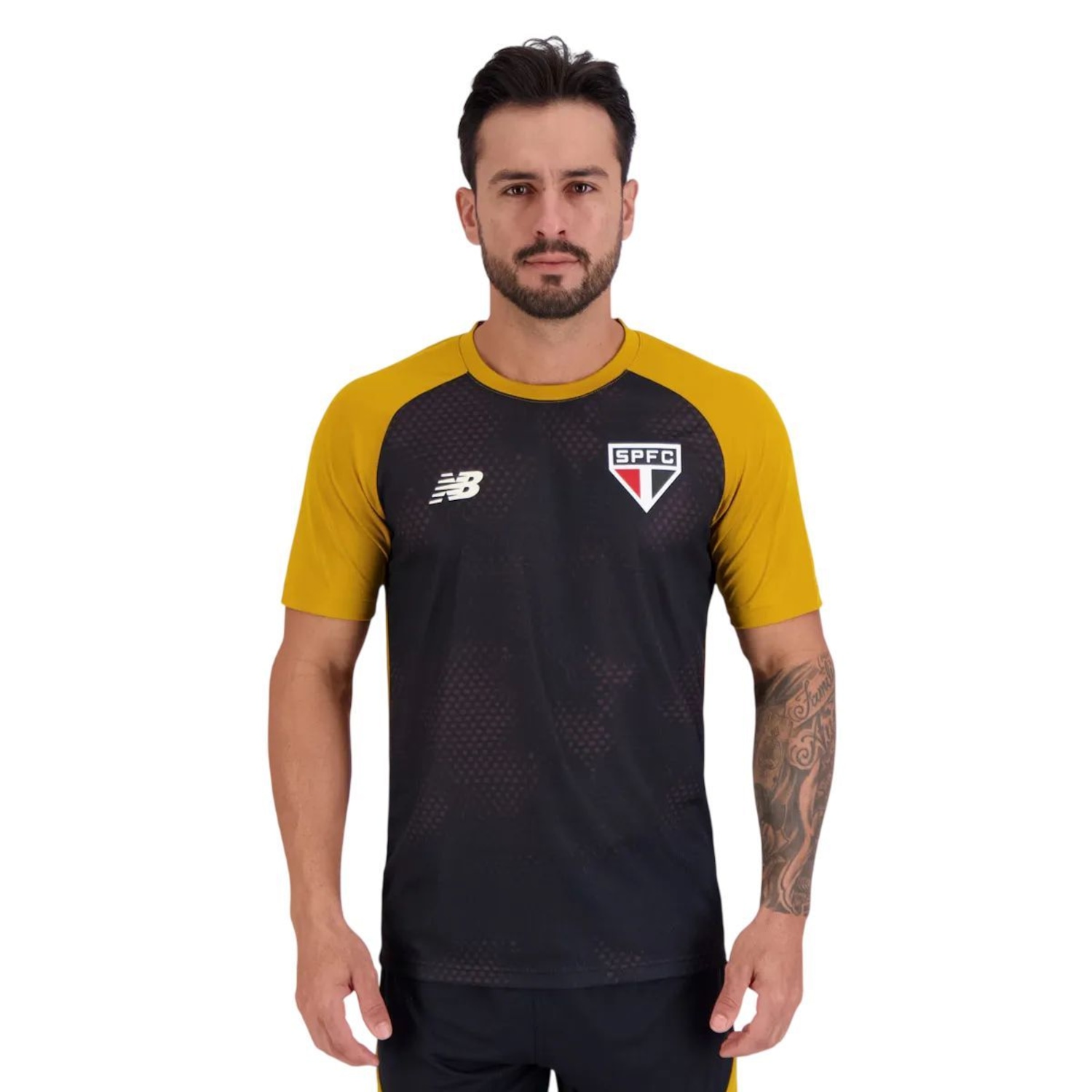 Camiseta New Balance São Paulo Treino 2026 Masculina - Foto 1