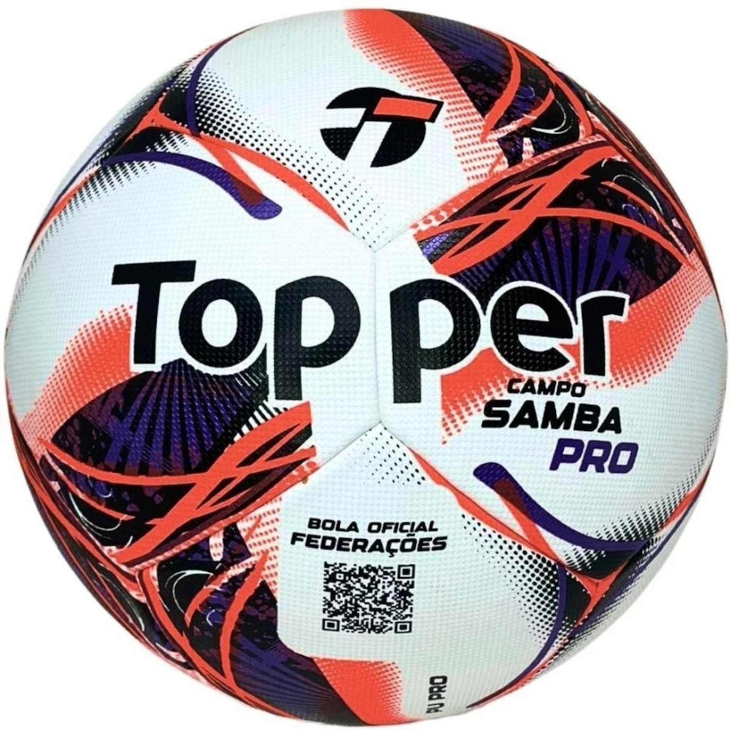 Bola de Futebol de Campo Topper Samba Pro - Foto 1