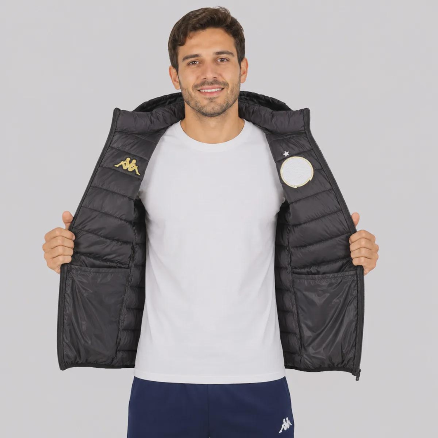 Parka Kappa Chapecoense 2026 Masculina - Foto 3
