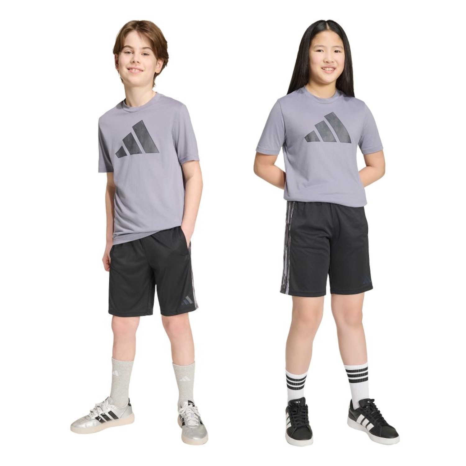Conjunto Esportivo adidas Sport Seasonals Camo Infantil - Foto 1