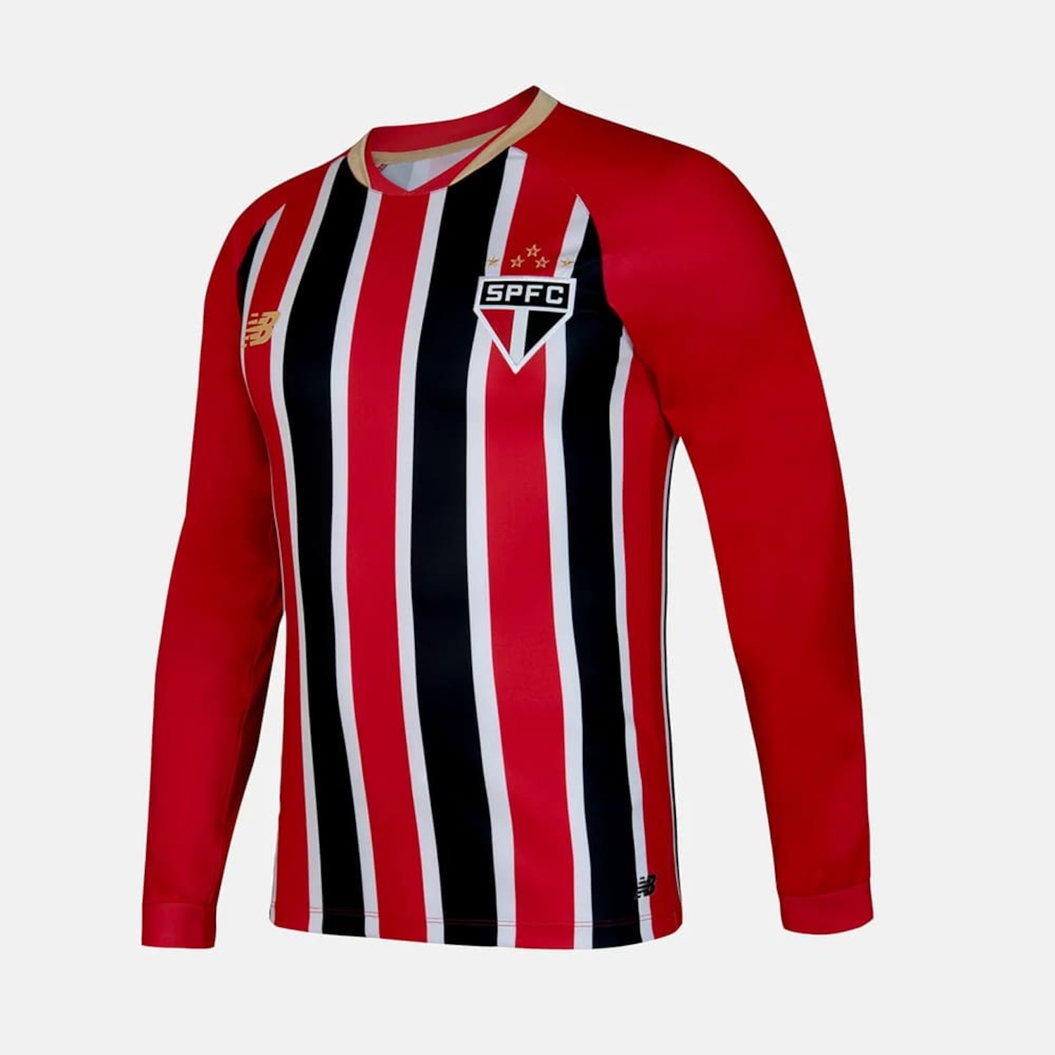 Camisa do São Paulo II 25/26 Manga Longa New Balance Masculina - Foto 2