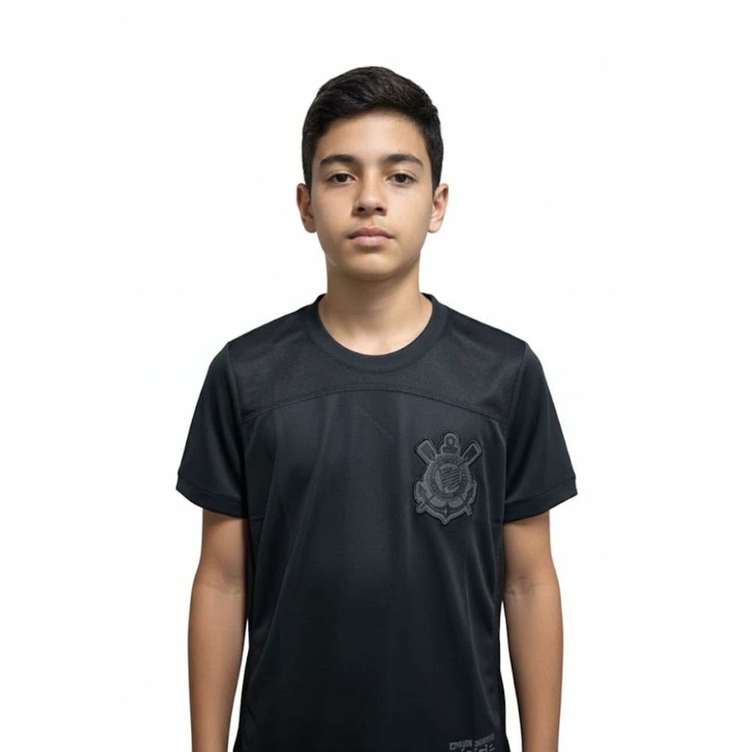 Camisa do Corinthians Coimbra Recorte Infantil - Foto 1