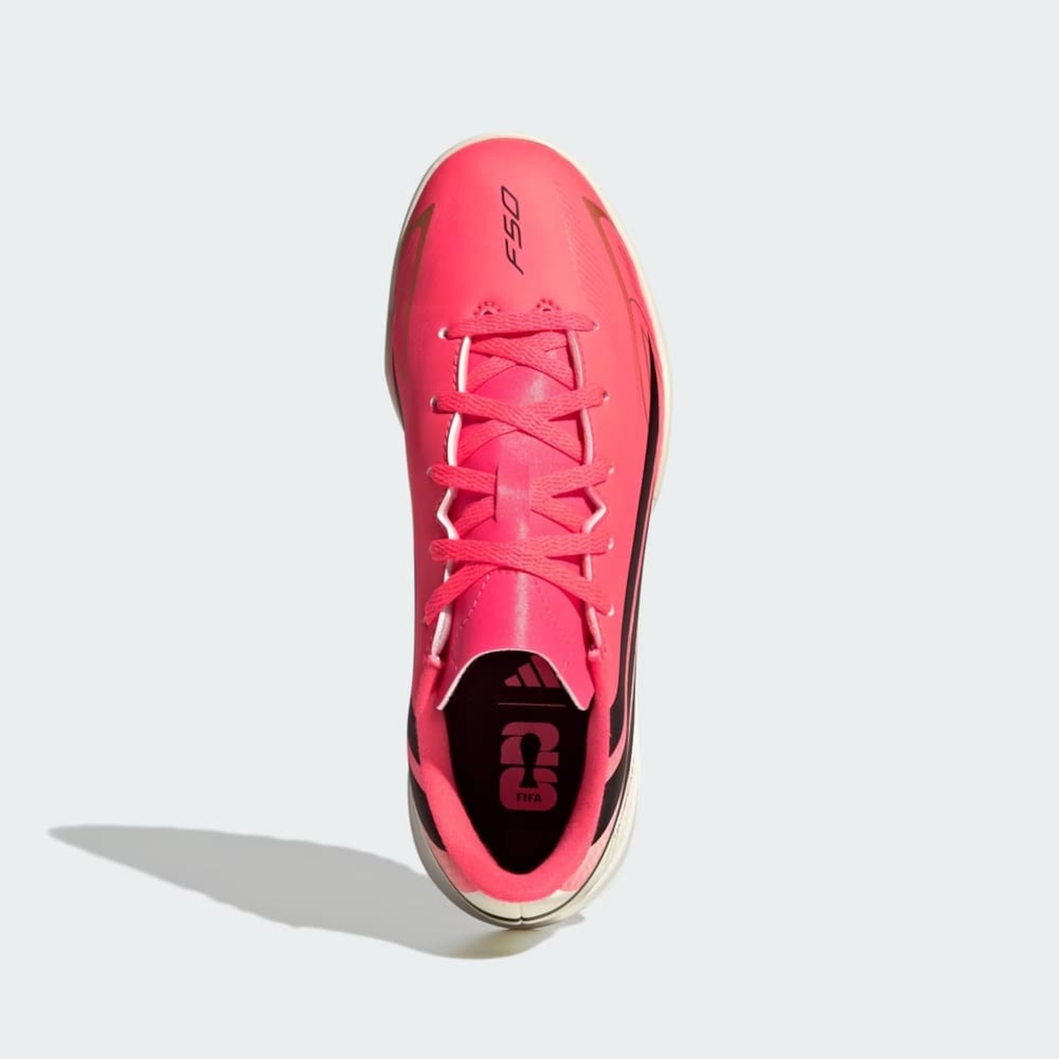 Chuteira Society Infantil adidas F50 Hyperfast Club - Foto 3