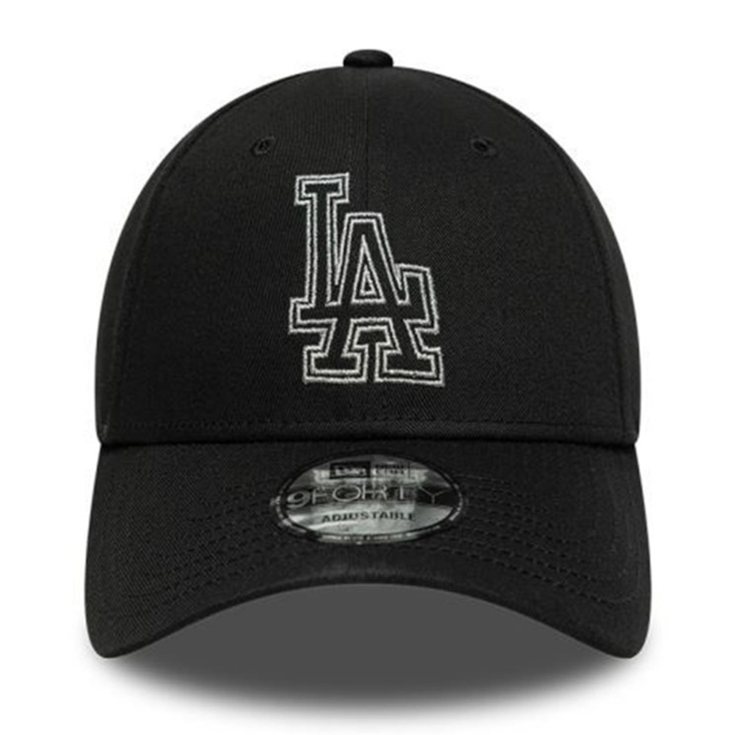 Boné Unissex New Era 9Forty Los Angeles Dodgers Metallic MLB - Aba Curva - Foto 2