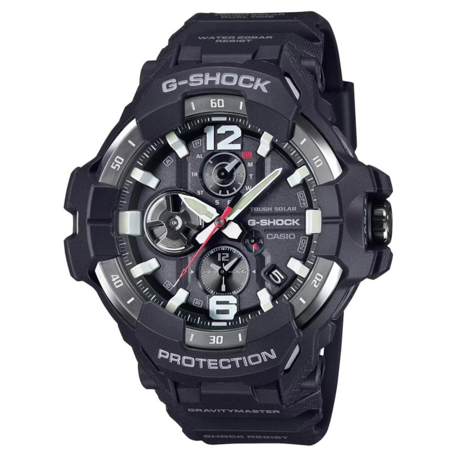 Relógio Casio G-SHOCK Gravity Master GR-B300-1ADR Solar - Foto 1