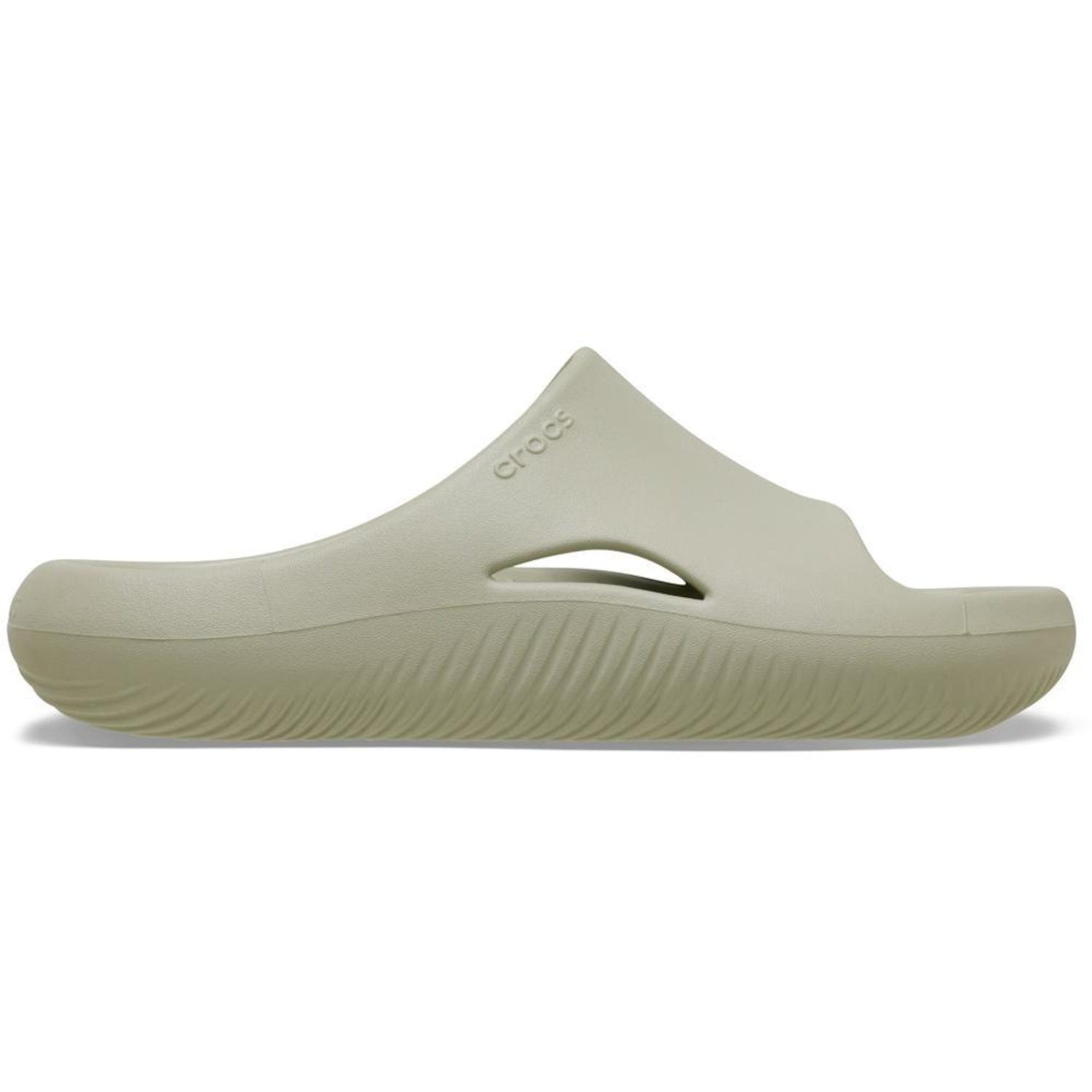 Chinelo Crocs Mellow Slide Meteor - Unissex - Foto 1
