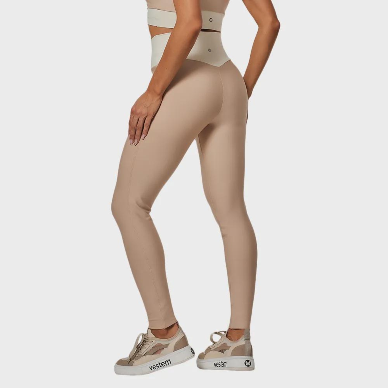 Calça Legging Vestem Bicolor Yara Feminina - Foto 2