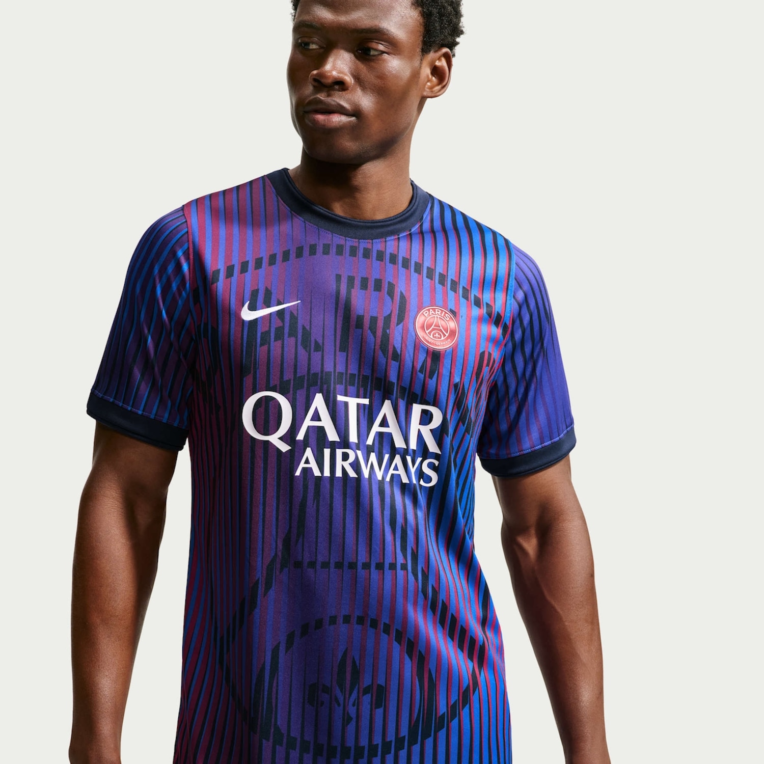 Camiseta Paris Saint Germain II 26/27 Pré Jogo Nike Masculina - Foto 1