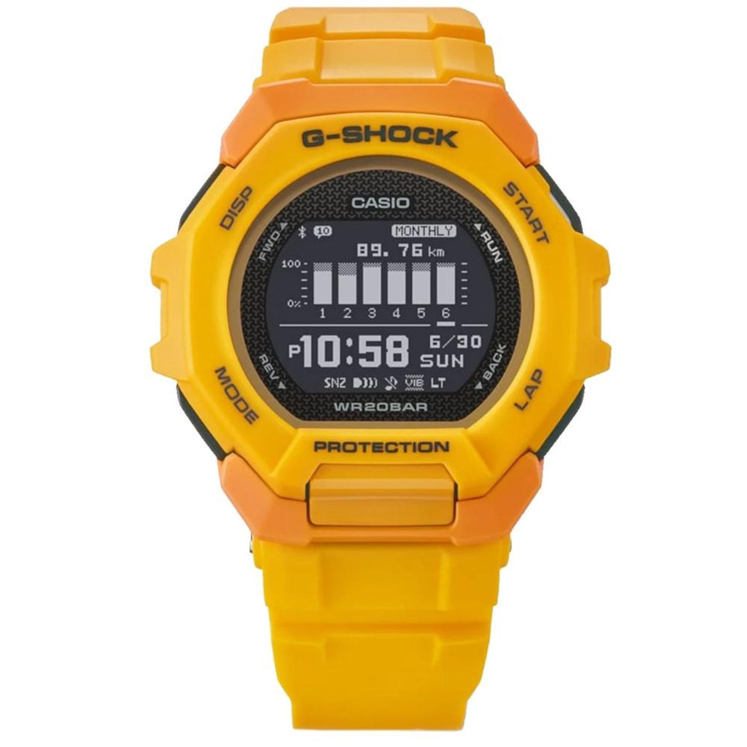 Relógio Casio G-Shock G-Squad Sports GBD-300-9DR - Foto 2