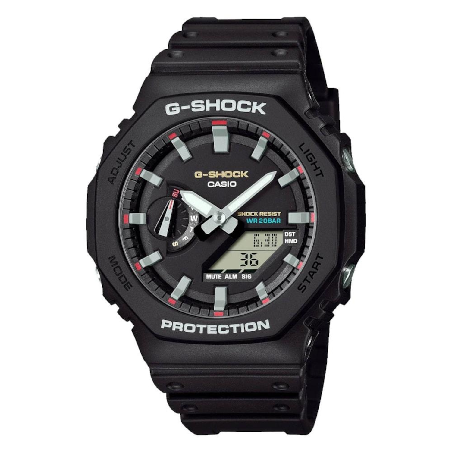 Relógio Casio G-Shock GA-2100RL-1ADR Carbon Core Guard - Foto 1