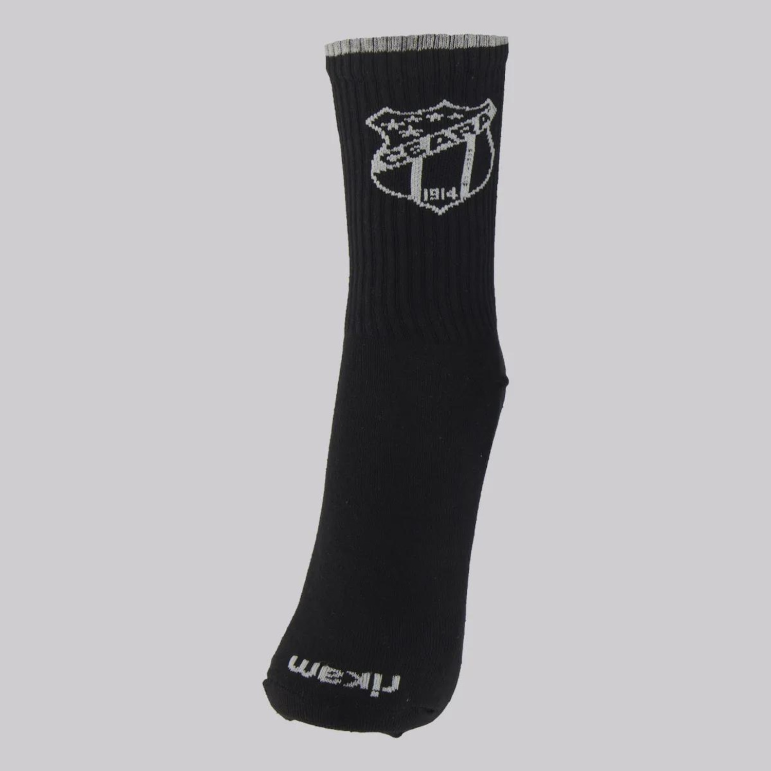 Meia Cano Alto Ceará Mini Logo FutFanatics Masculina - Foto 3