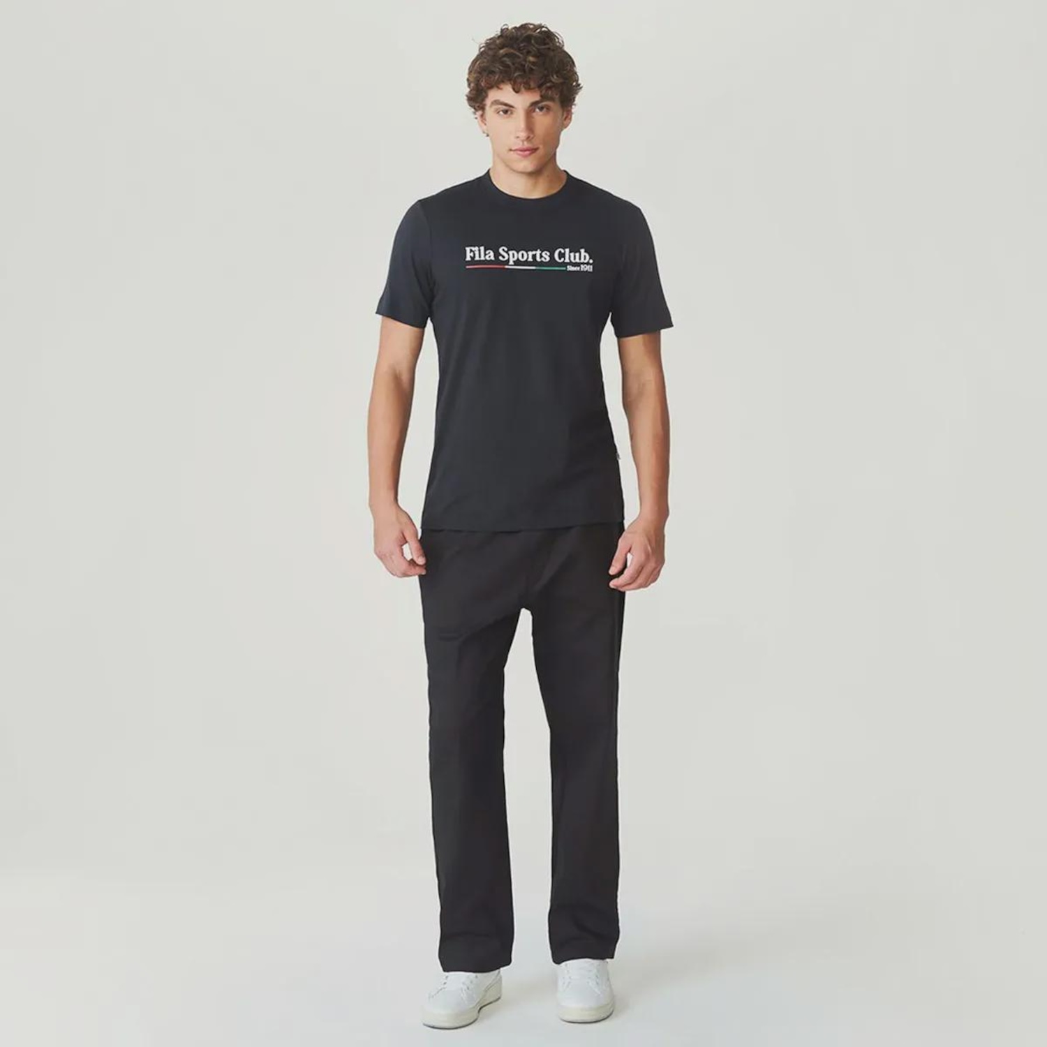 Camiseta Fila Regular Classic Graphic Masculina - Foto 3