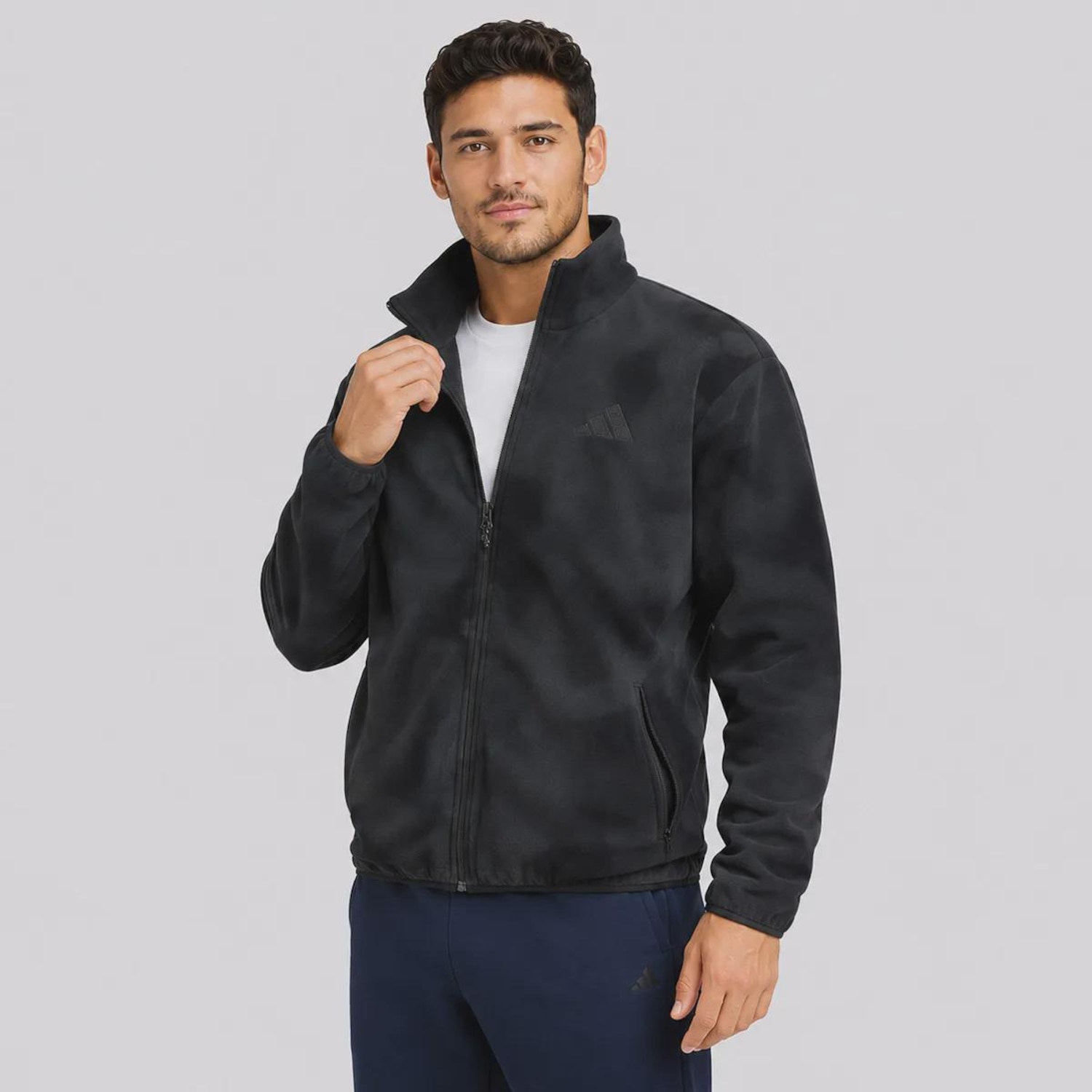 Jaqueta adidas Terrex Multi Climawarm Fleece Masculina - Foto 3