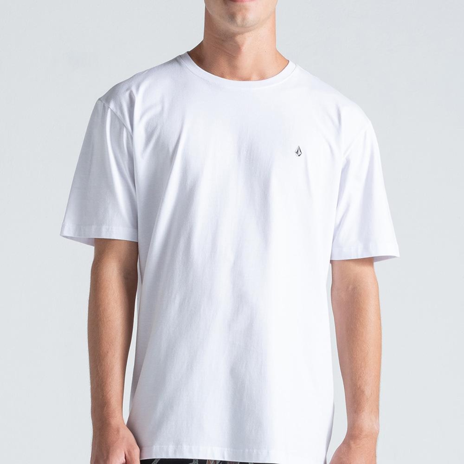 Camiseta Volcom Stone Blanks Oversize Masculina - Foto 1