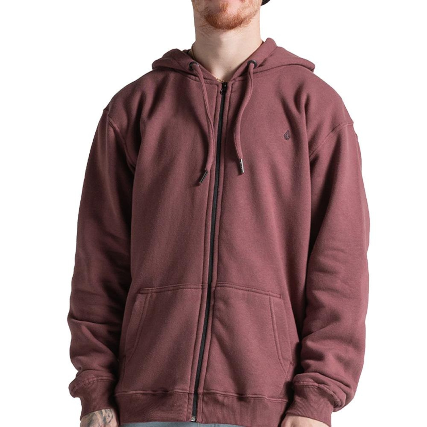 Moletom Volcom Aberto Single Stone Masculino - Foto 1