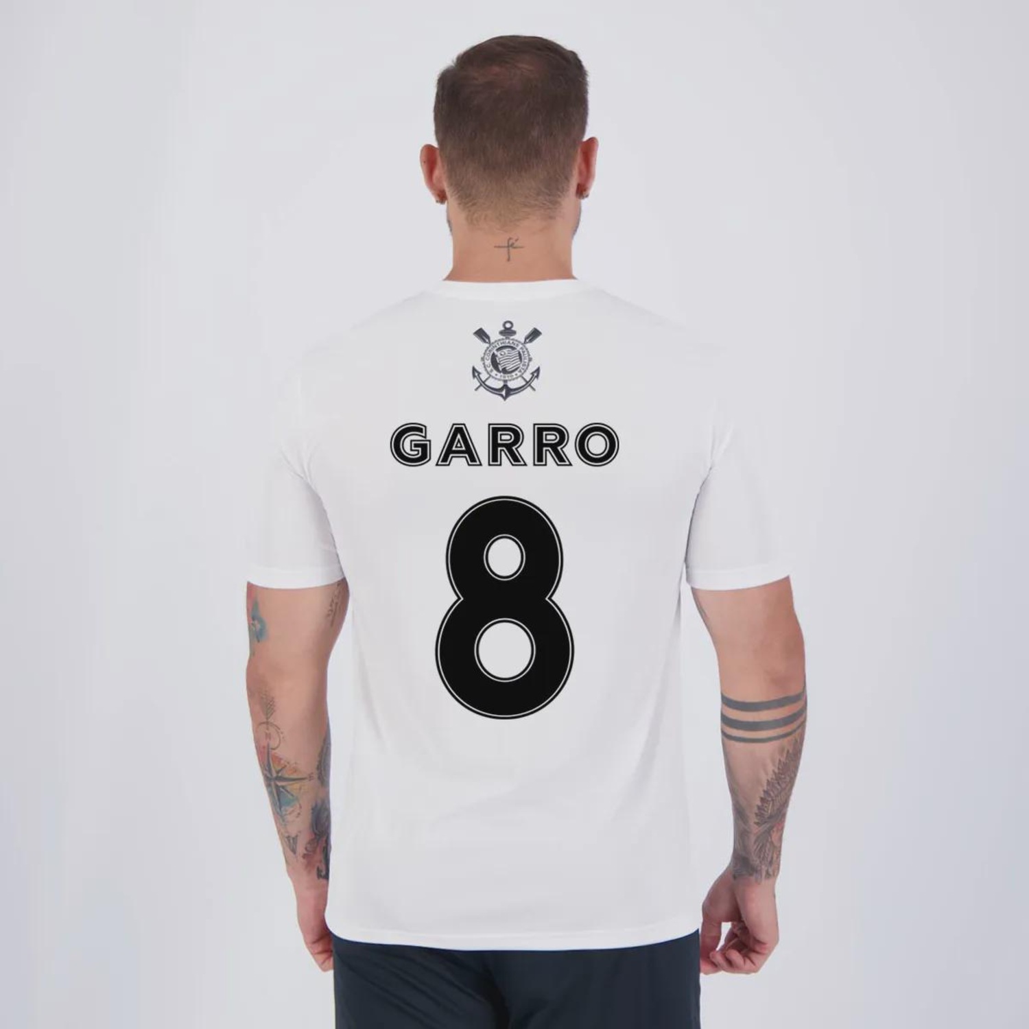 Camisa Corinthians Garro 8 Fitness FutFanatics Masculina - Foto 1