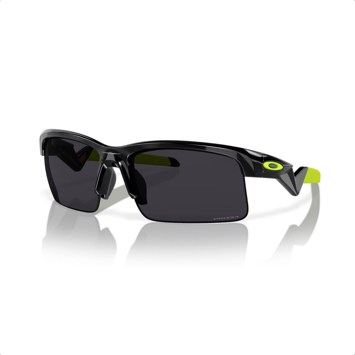 Óculos de Sol Infantil Oakley Capacitor Prizm Grey - Foto 2
