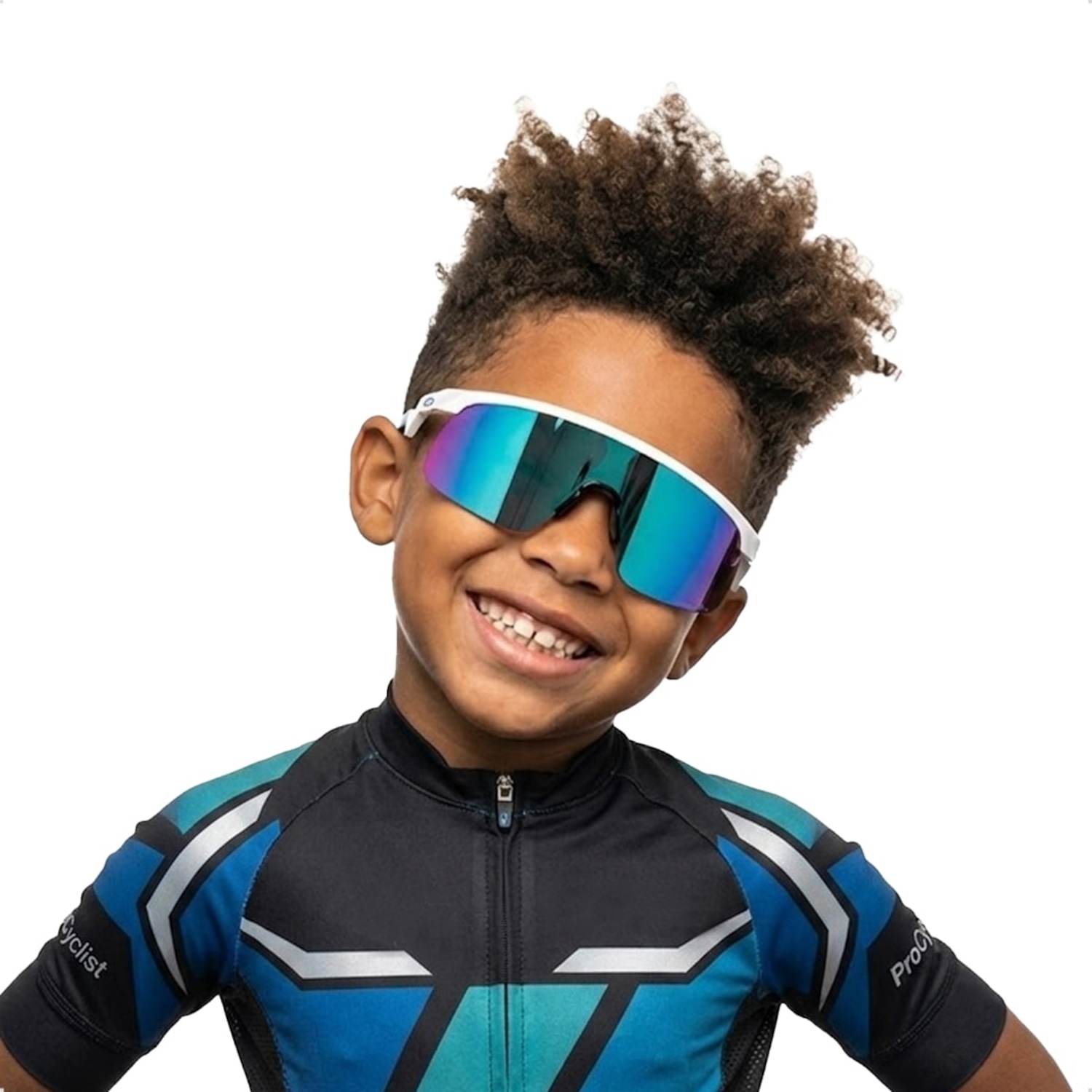 Óculos de Sol Infantil Oakley Resistor Ciclismo - Foto 3