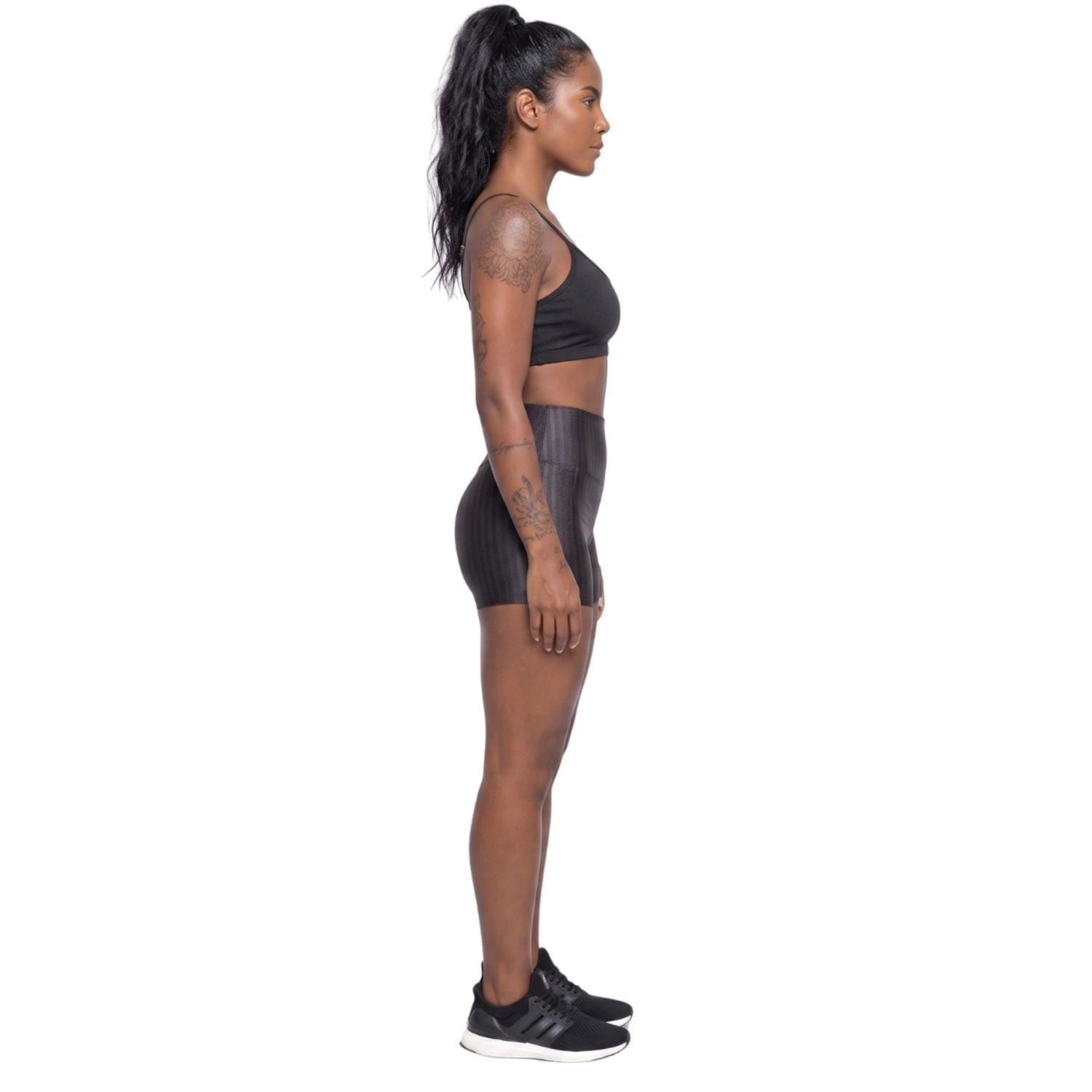 Conjunto Feminina Fitness Top Alça Fina e Short New Zig Vekyo Roupa De Academia Treino Musculação - Foto 3