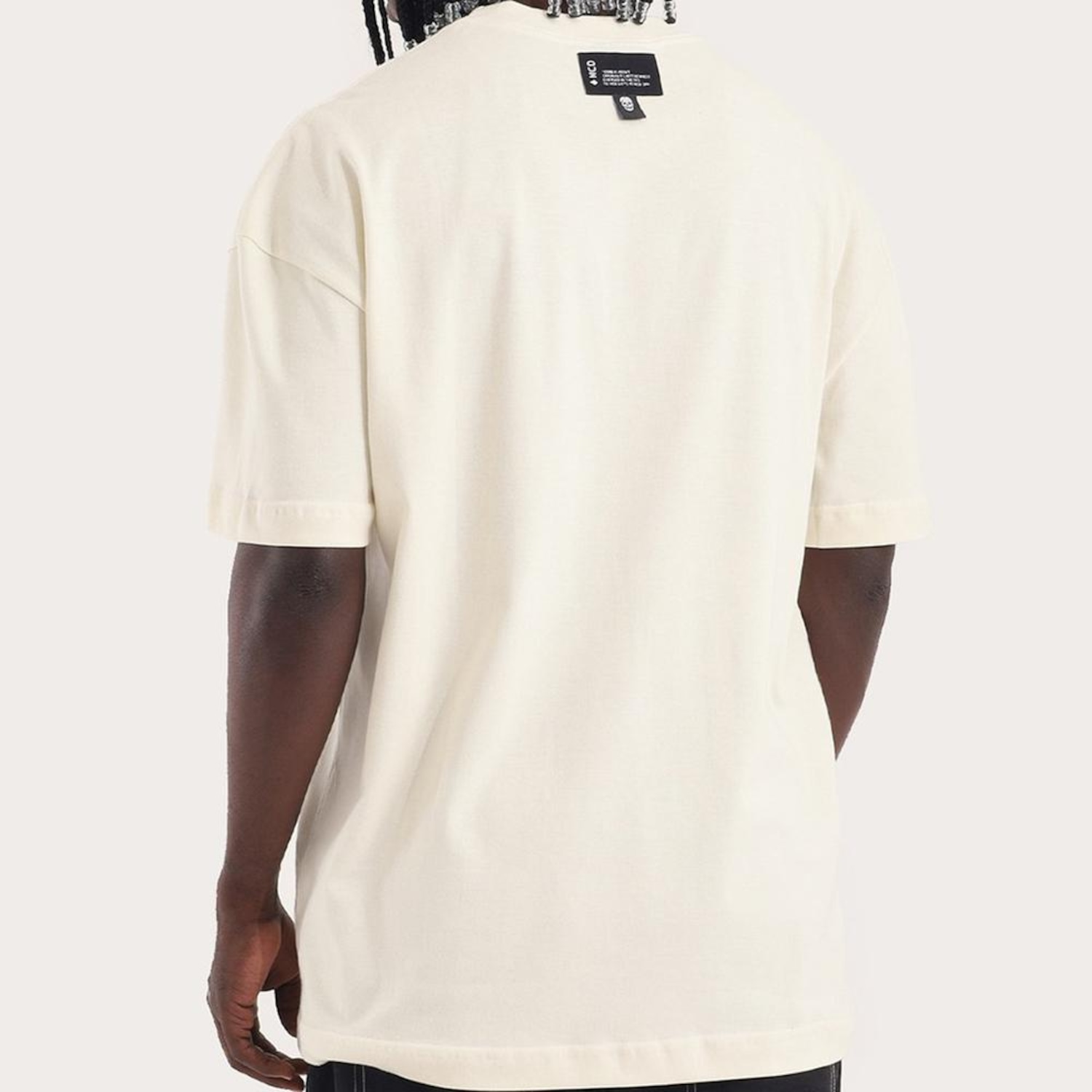 Camiseta MCD Box Fit Caligraffiti Bordado Masculina - Foto 2