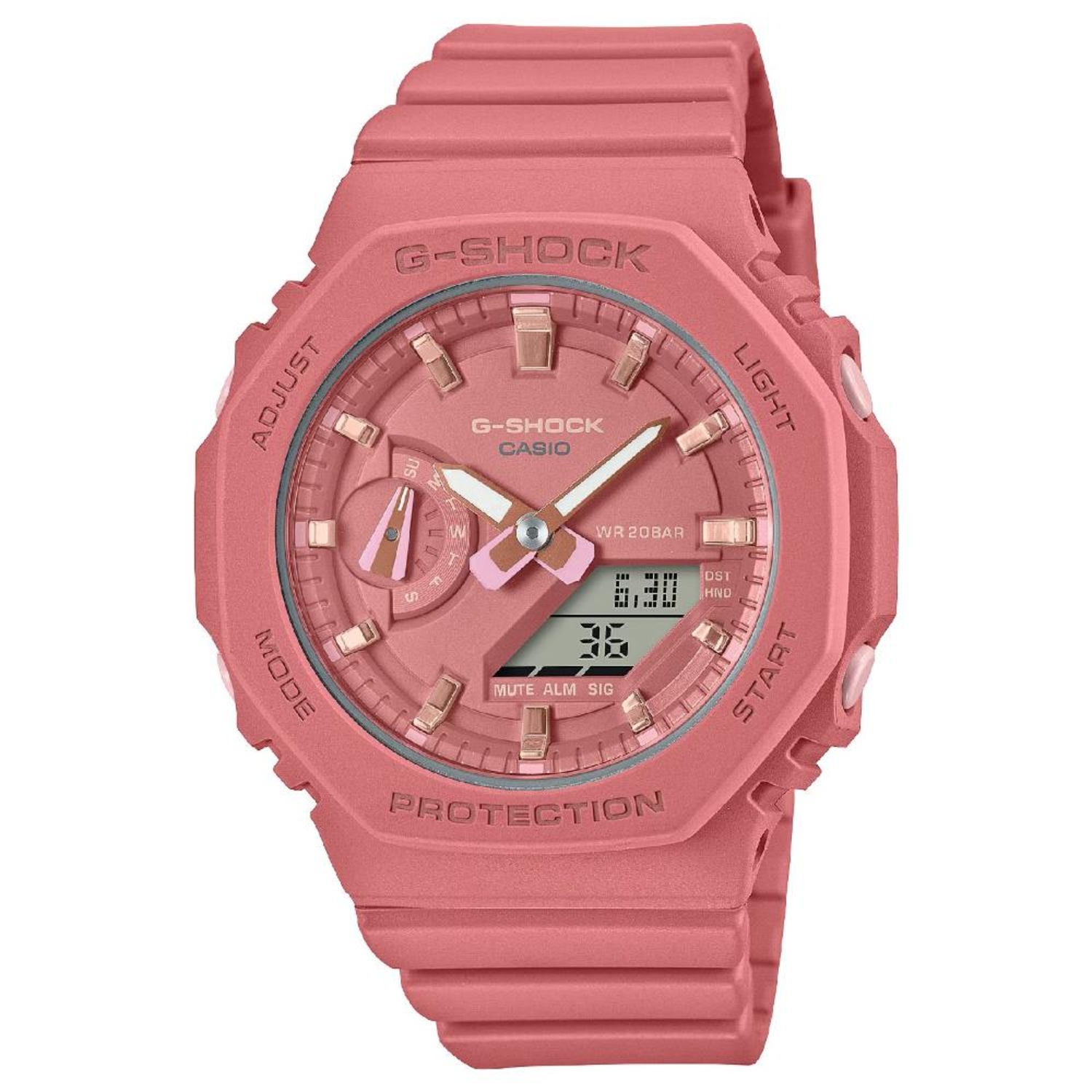 Relógio Casio G-SHOCK GMA-S2100-4A2DR Carbon Core Guard - Foto 1