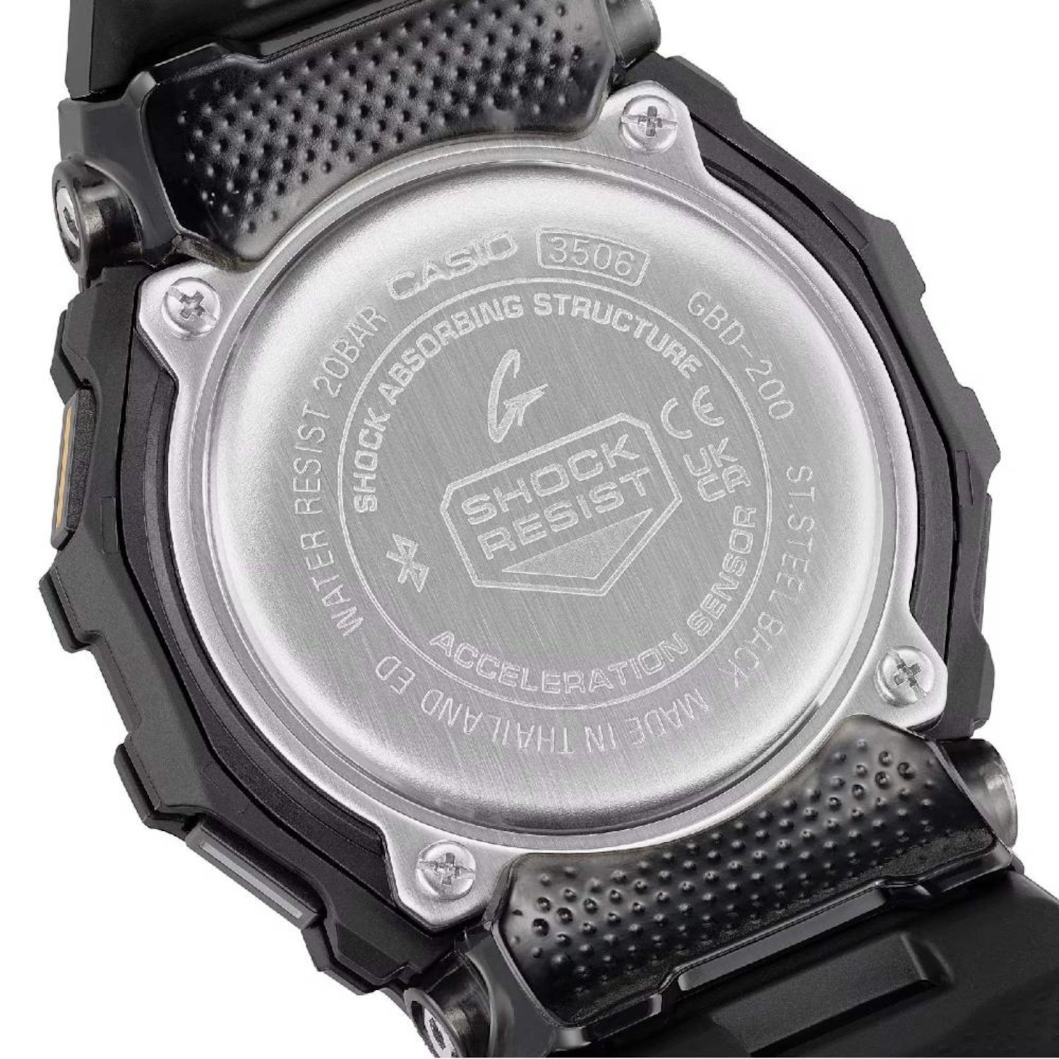 Relógio Casio G-SHOCK G-Squad Sports GBD-200-1A1DR - Foto 3