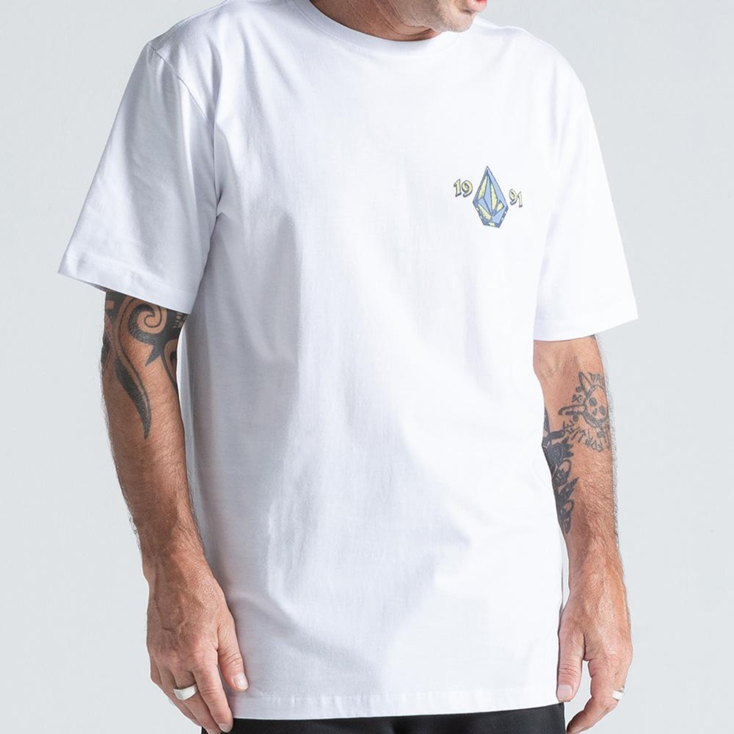 Camiseta Volcom Countertop Masculina - Foto 1