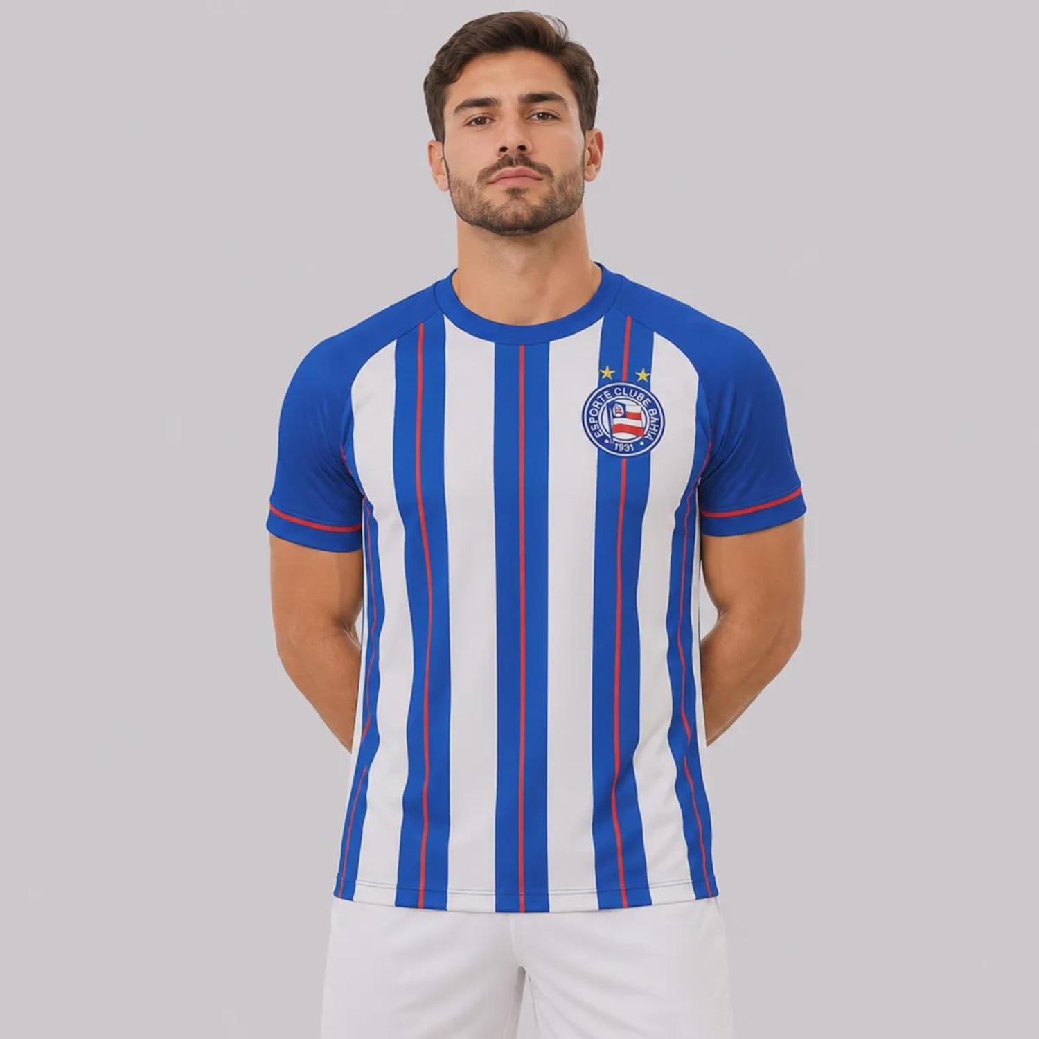 Camisa do Bahia Royal Masculina - Foto 1