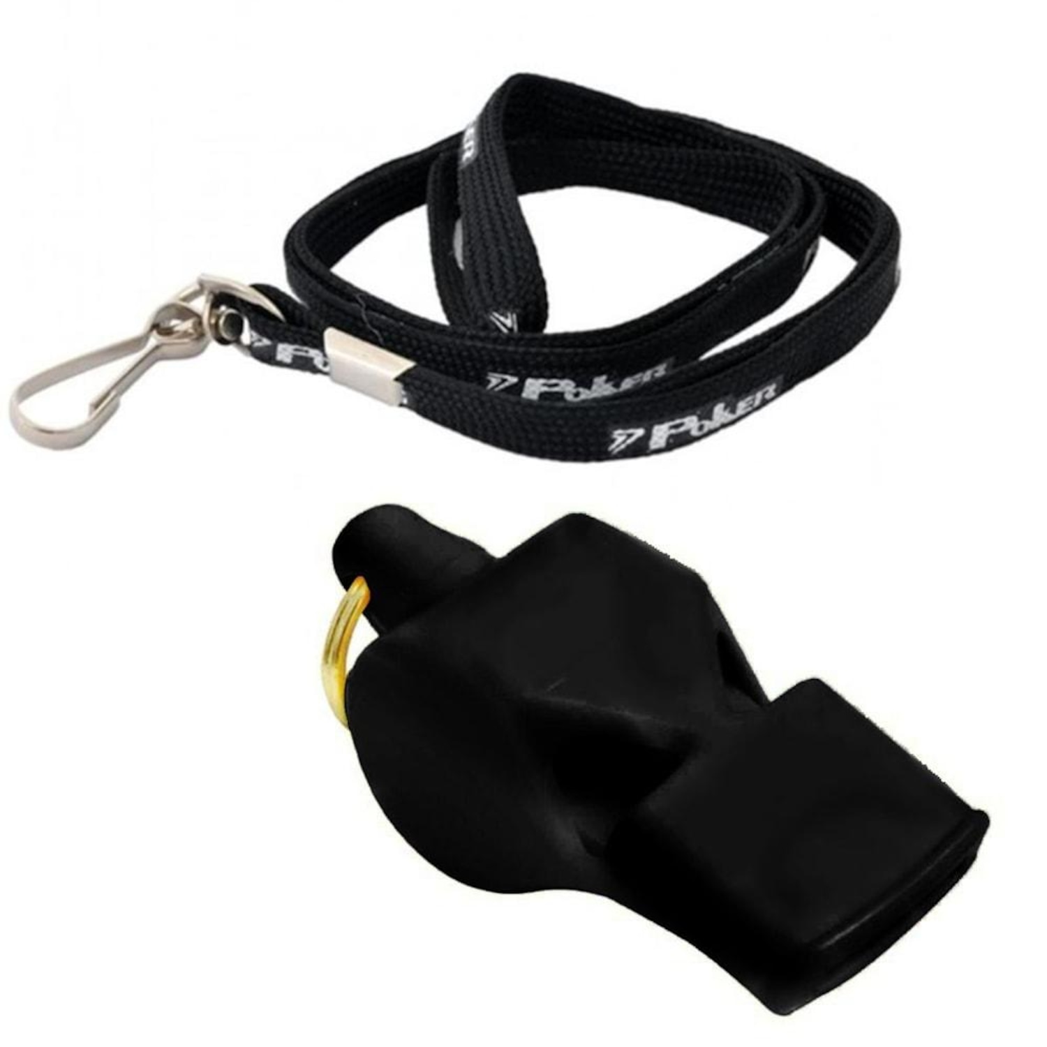 Apito Poker Sabia Plastico Com Cordão - Foto 1