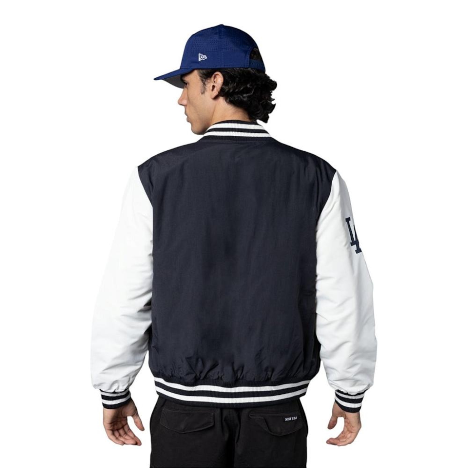 Jaqueta Masculina New Era Bomber Los Angeles Dodgers - Foto 2