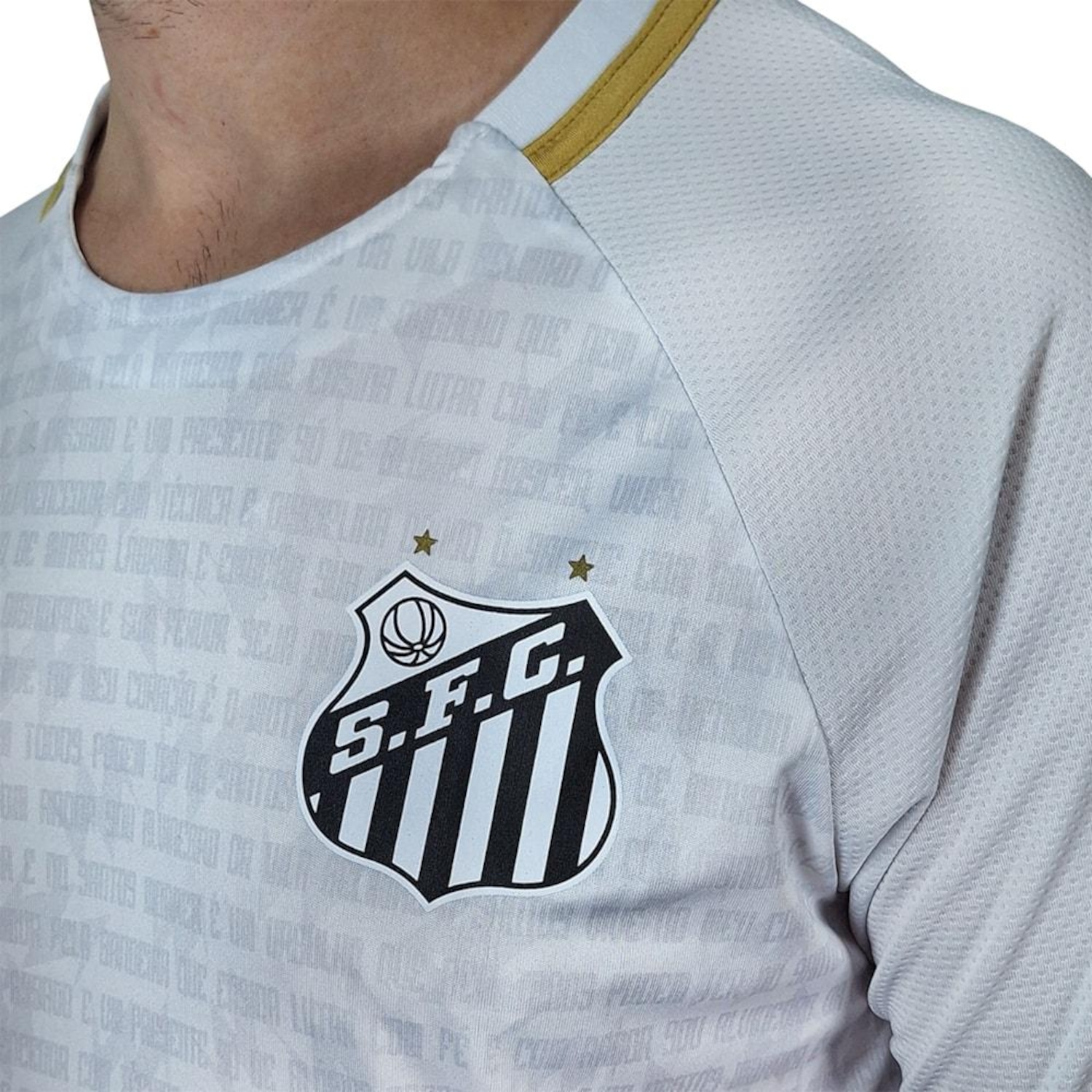 Camisa Santos Manto Braziline Masculina - Foto 4
