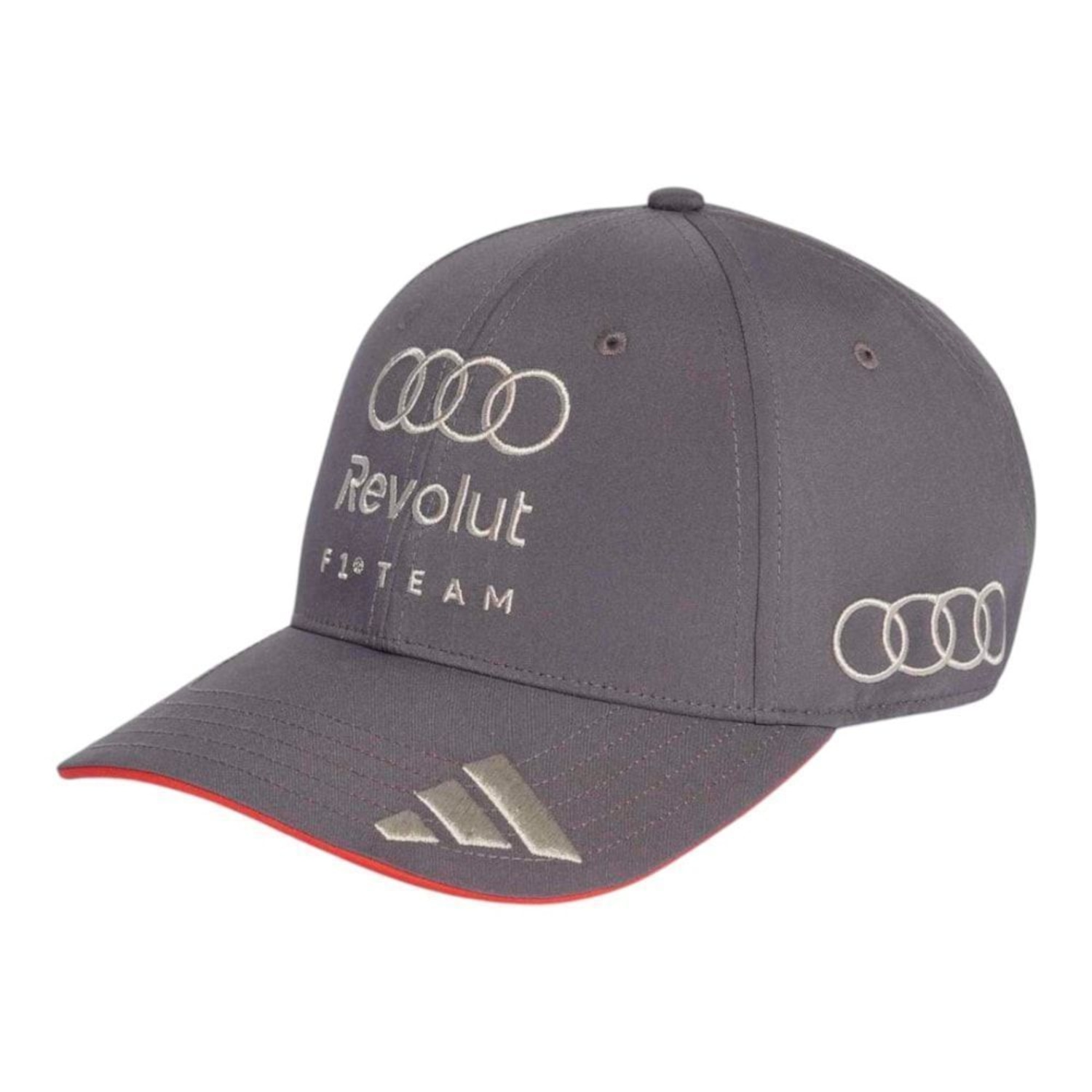 Boné Unissex adidas Audi Revolut F1 Team BB - Aba Curva - Foto 1