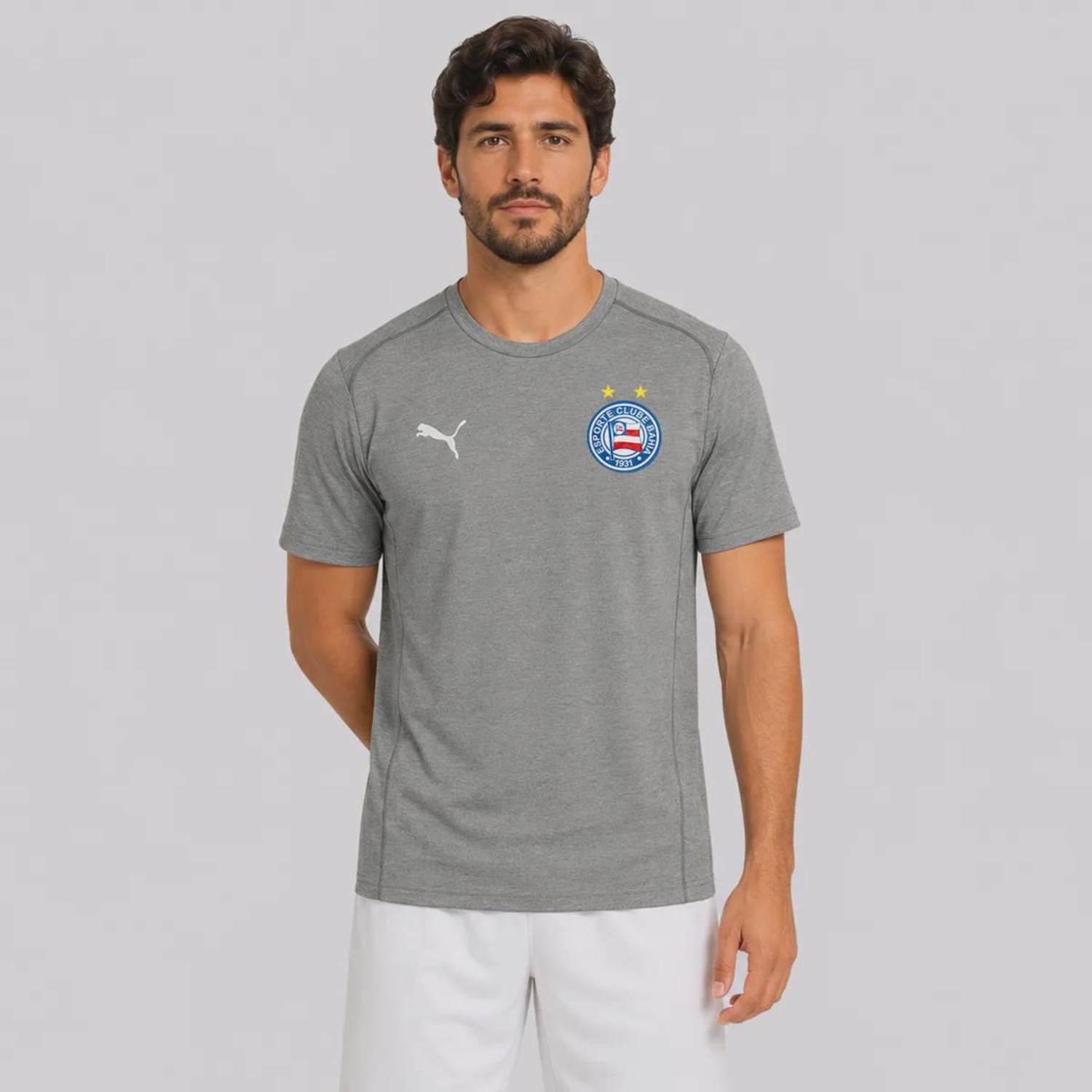 Camisa do Bahia Casual 25/26 Puma Masculina - Foto 1