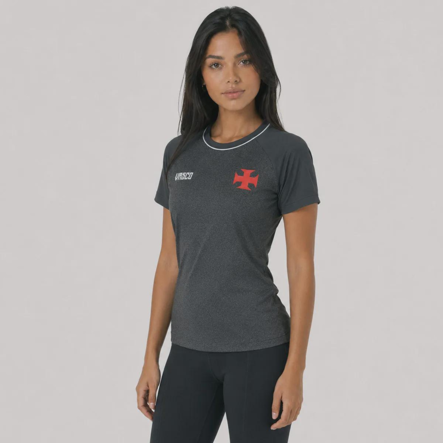 Camiseta do Vasco Febre Feminina - Foto 3