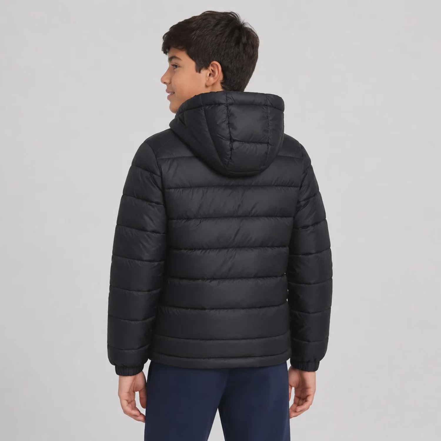Jaqueta do Corinthians Puffer com Capuz Infantil - Foto 4