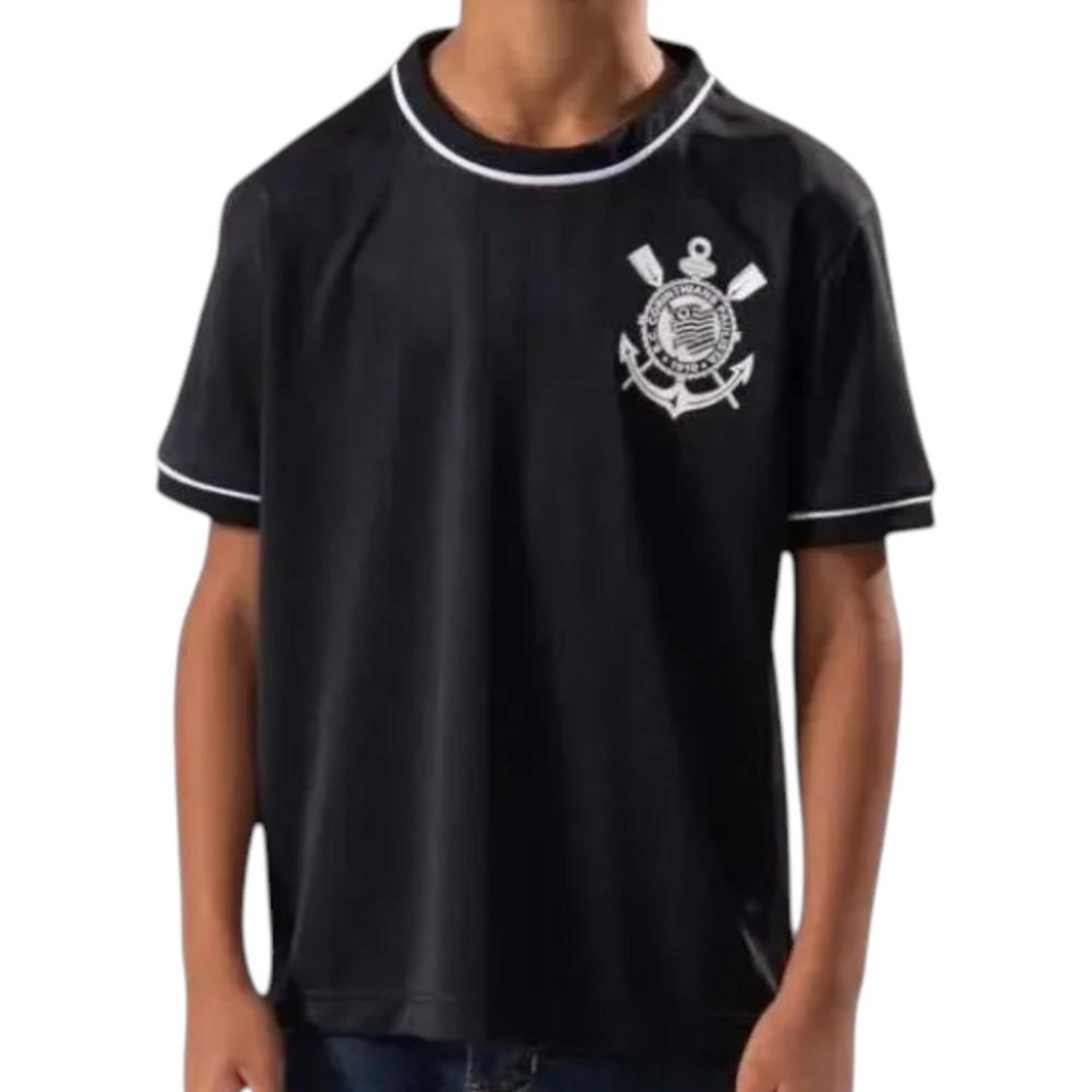 Camisa Braziline Corinthians - Infantil - Foto 1