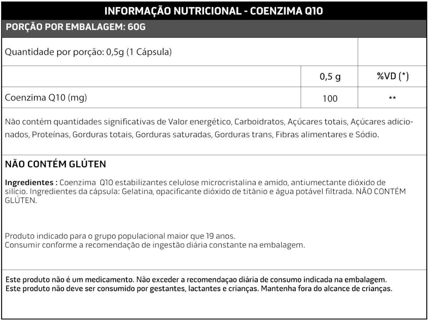 Coenzima Q10 - Soldiers Nutrition Quantidade: 60 Caps - Foto 2
