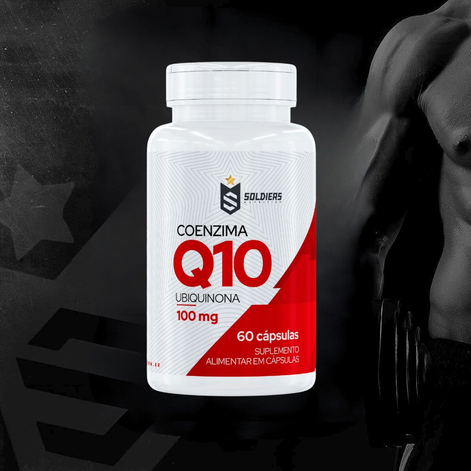 Coenzima Q10 - Soldiers Nutrition Quantidade: 60 Caps - Foto 4